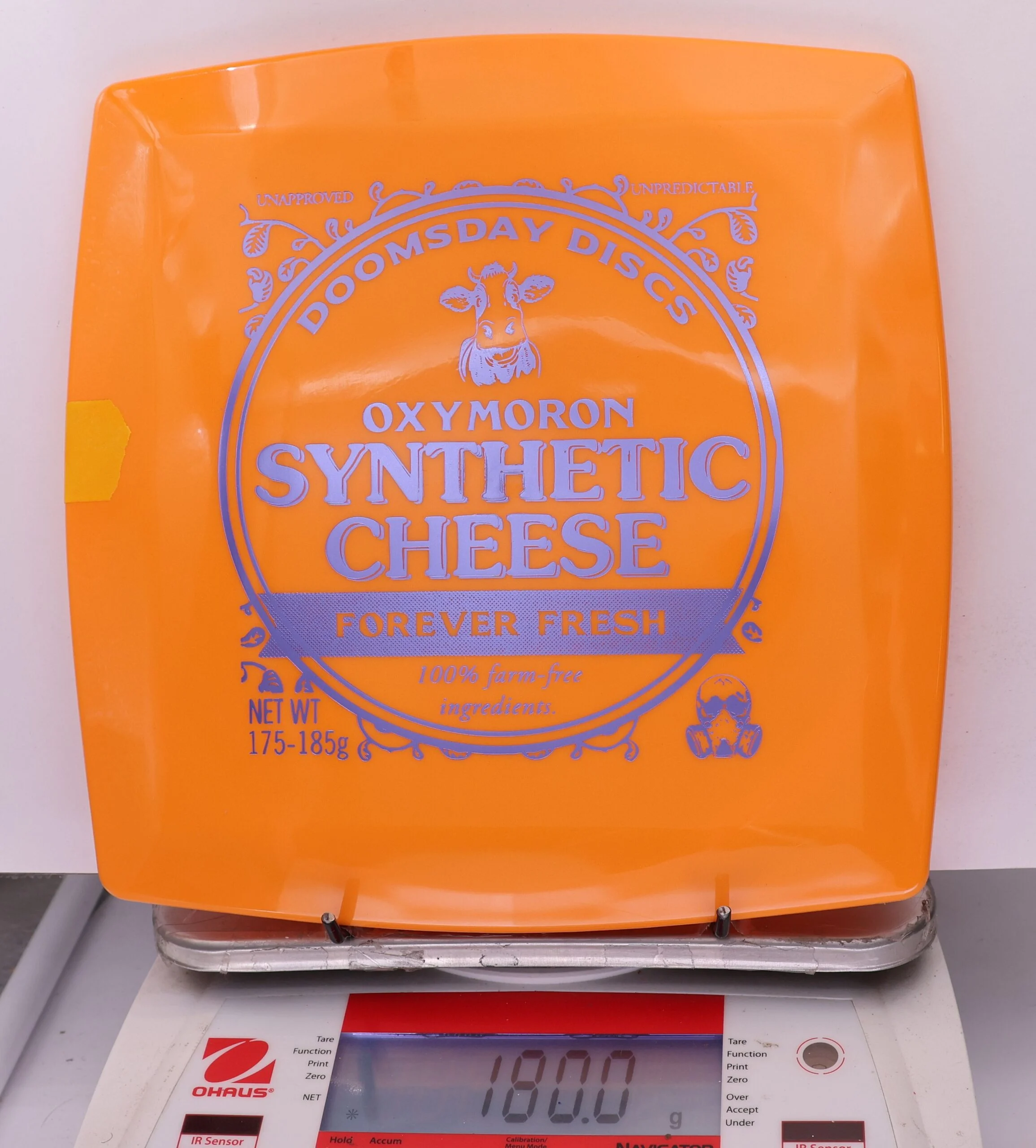 876041 Survival Oxymoron, Synthetic Cheese - #09 Orange, 180