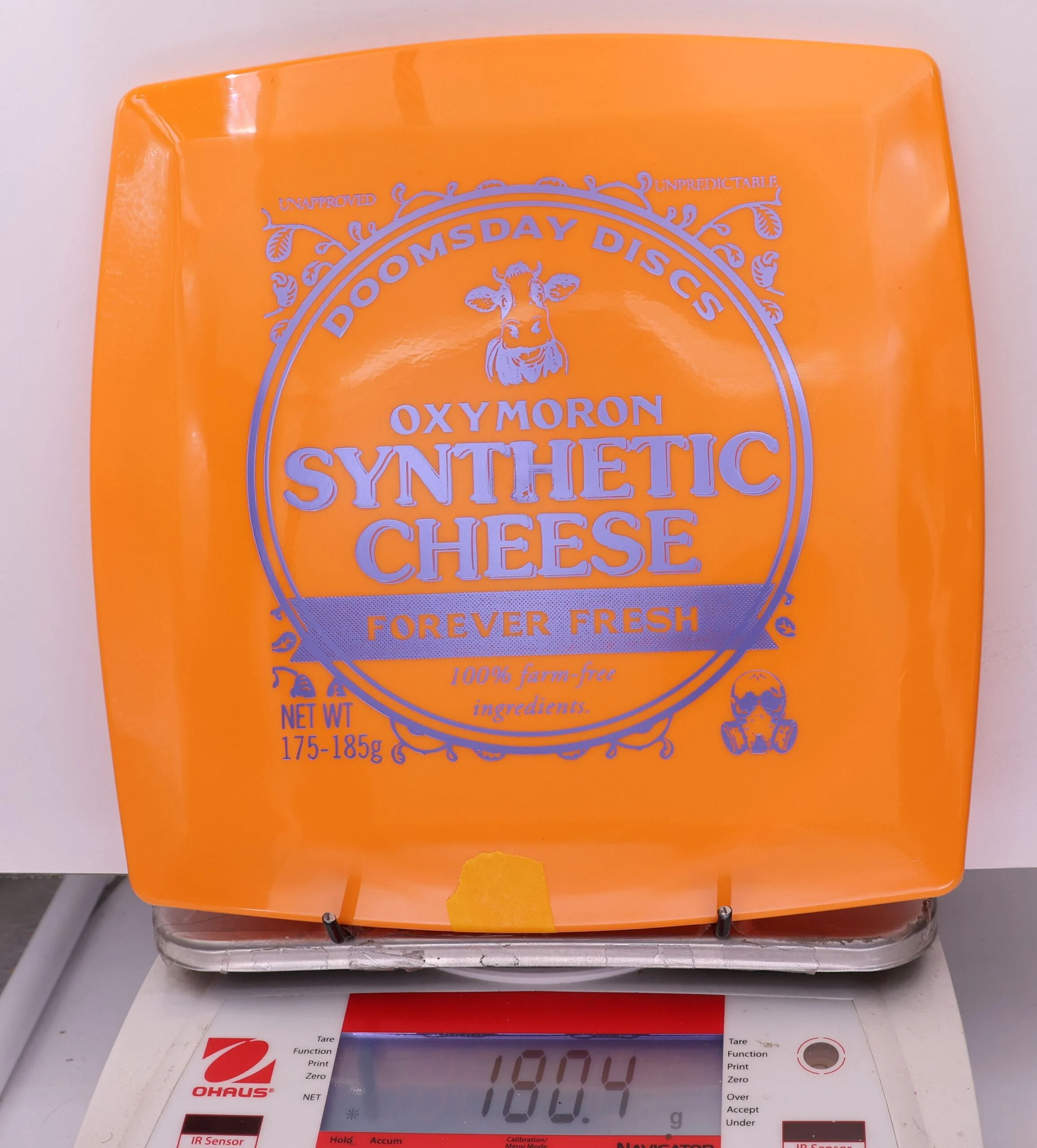 876043 Survival Oxymoron, Synthetic Cheese - #11 Orange, 180