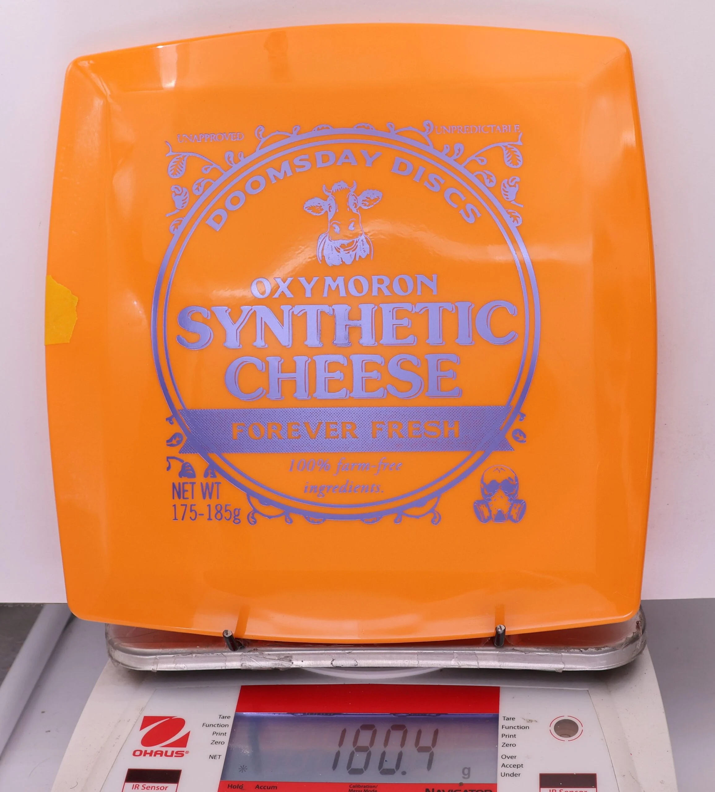 876073 Survival Oxymoron, Synthetic Cheese - #12 Orange, 180