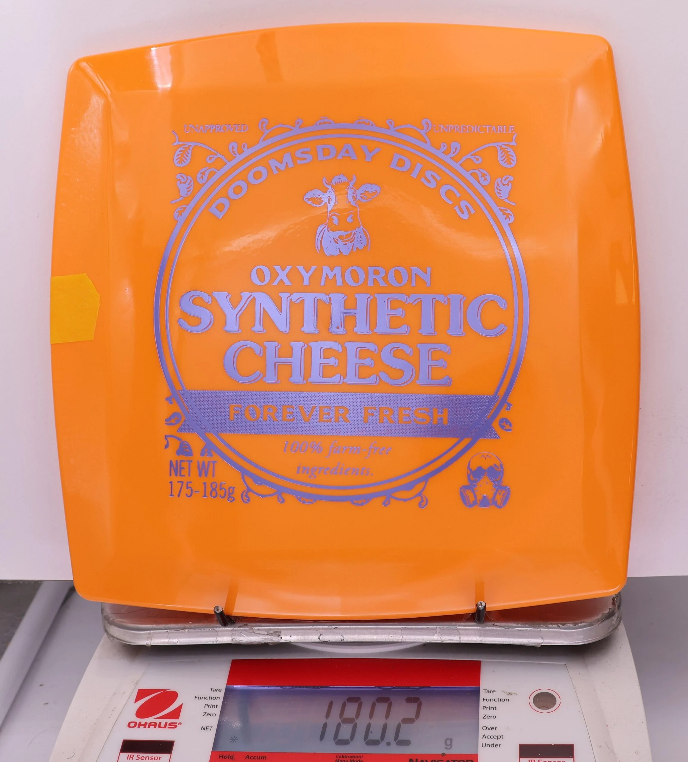 876074 Survival Oxymoron, Synthetic Cheese - #13 Orange, 180