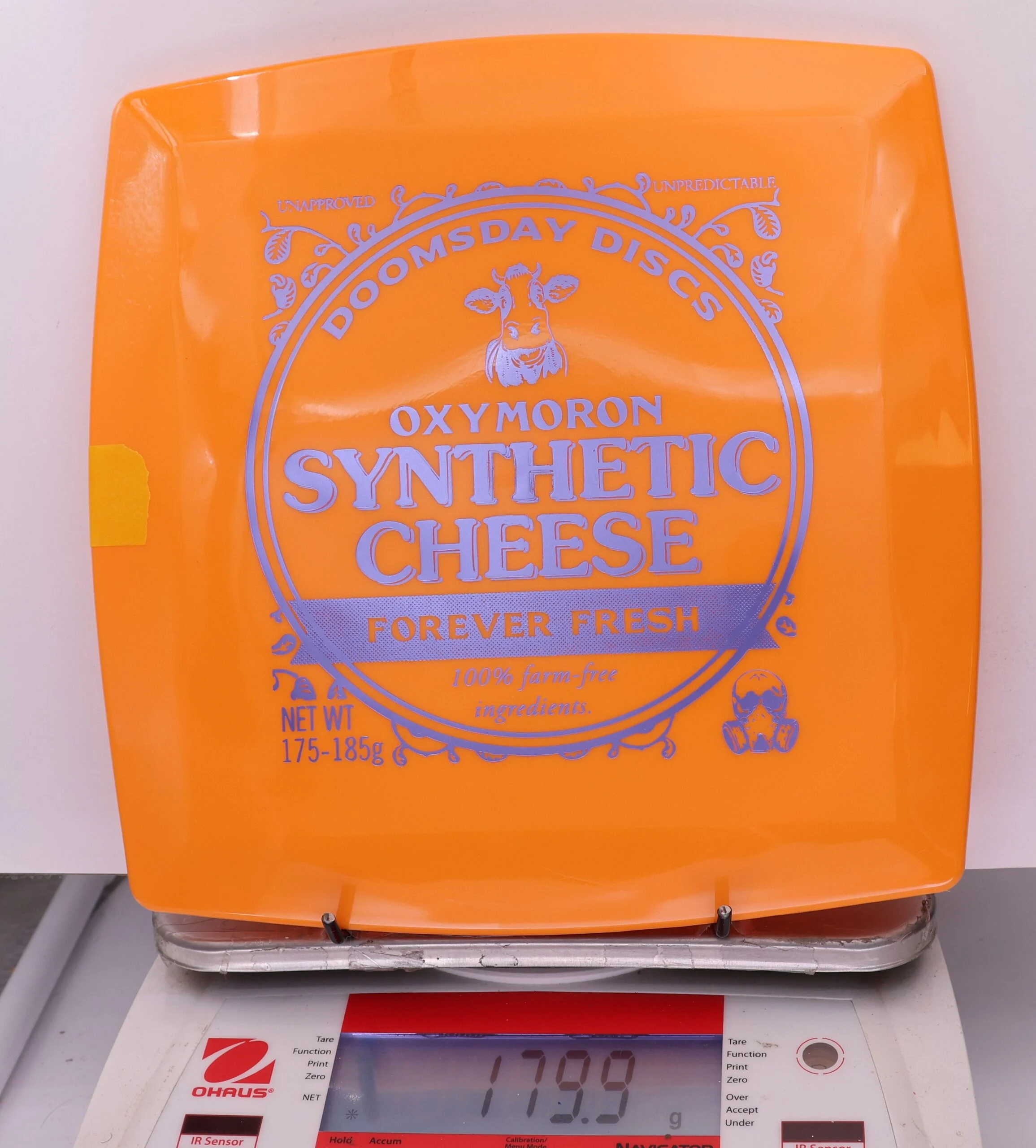 876075 Survival Oxymoron, Synthetic Cheese - #14 Orange, 180