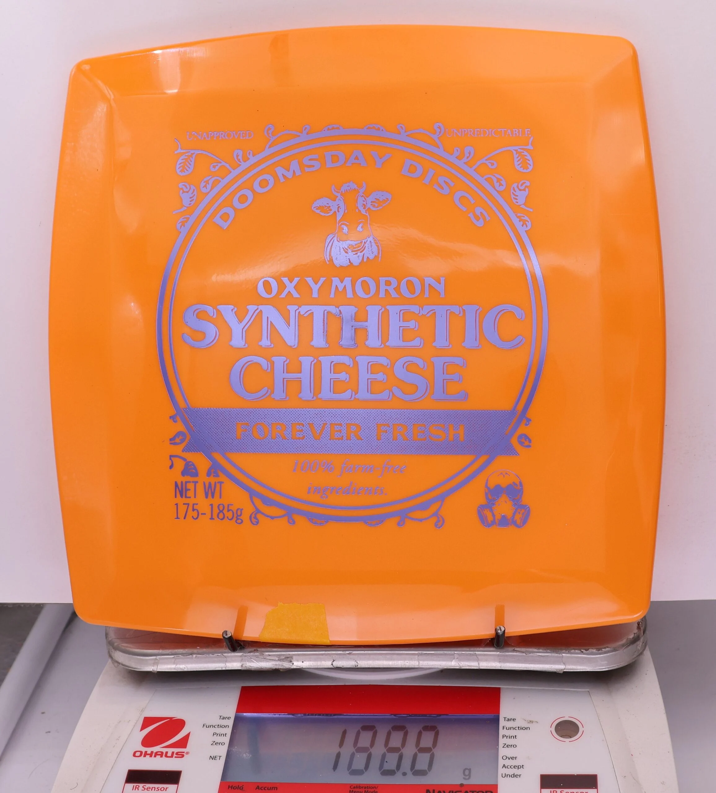 876076 Survival Oxymoron, Synthetic Cheese - #15 Orange, 180
