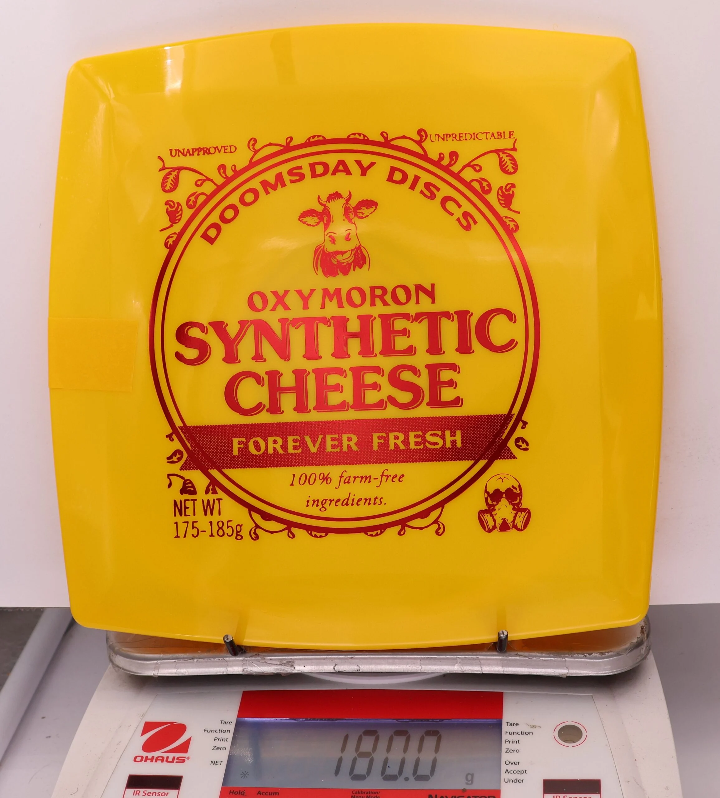 876107 Survival Oxymoron, Synthetic Cheese - #17 Yellow, 180