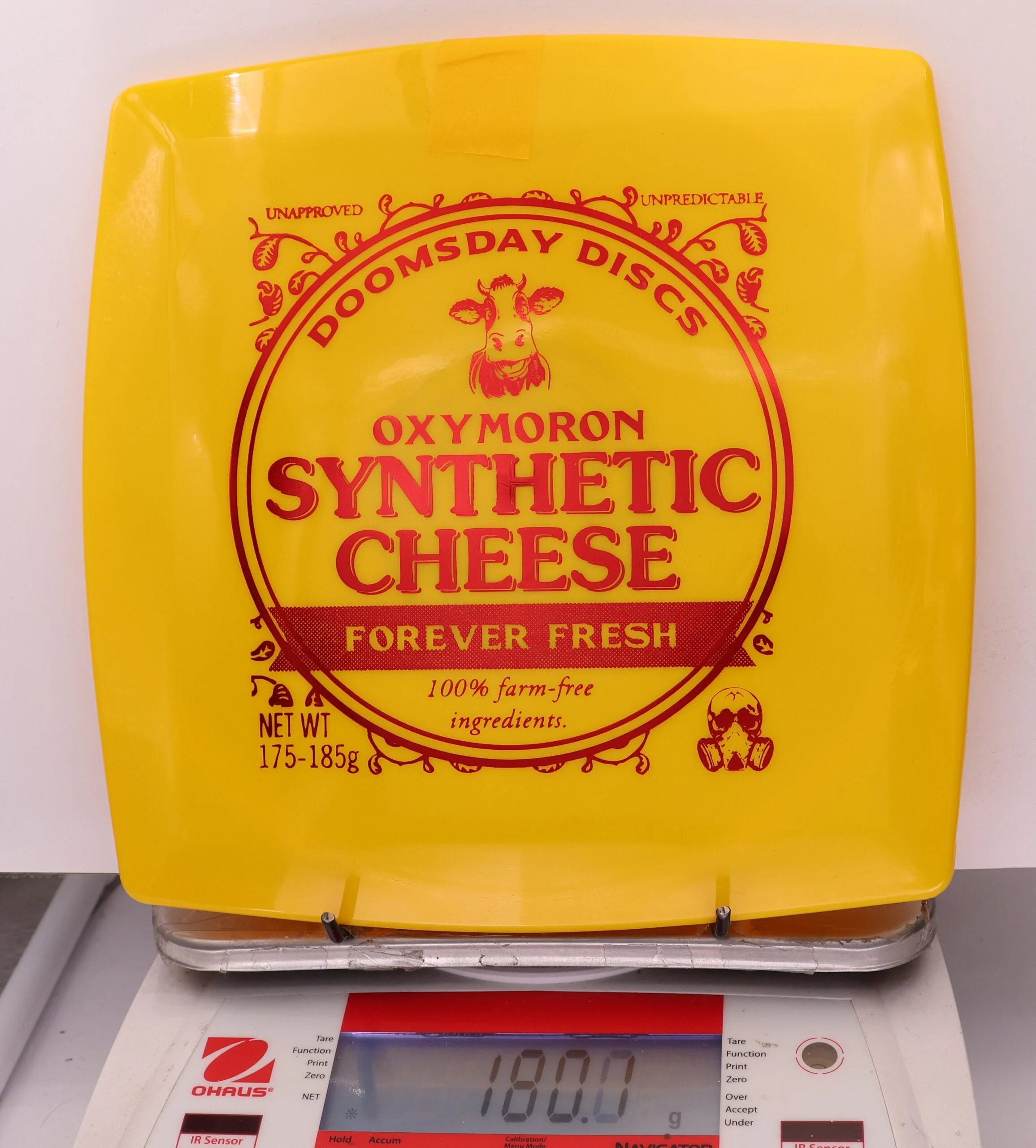 876108 Survival Oxymoron, Synthetic Cheese - #18 Yellow, 180