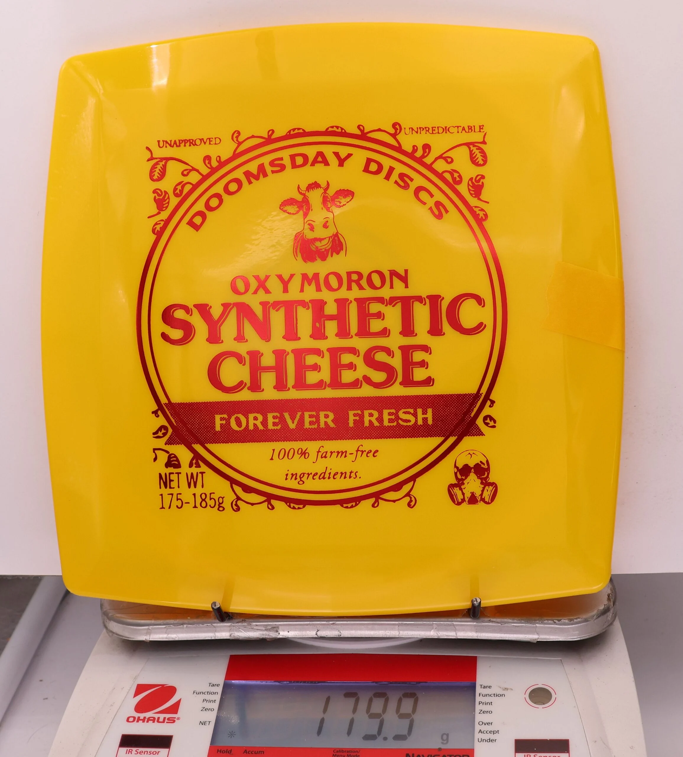 876110 Survival Oxymoron, Synthetic Cheese - #20 Yellow, 180