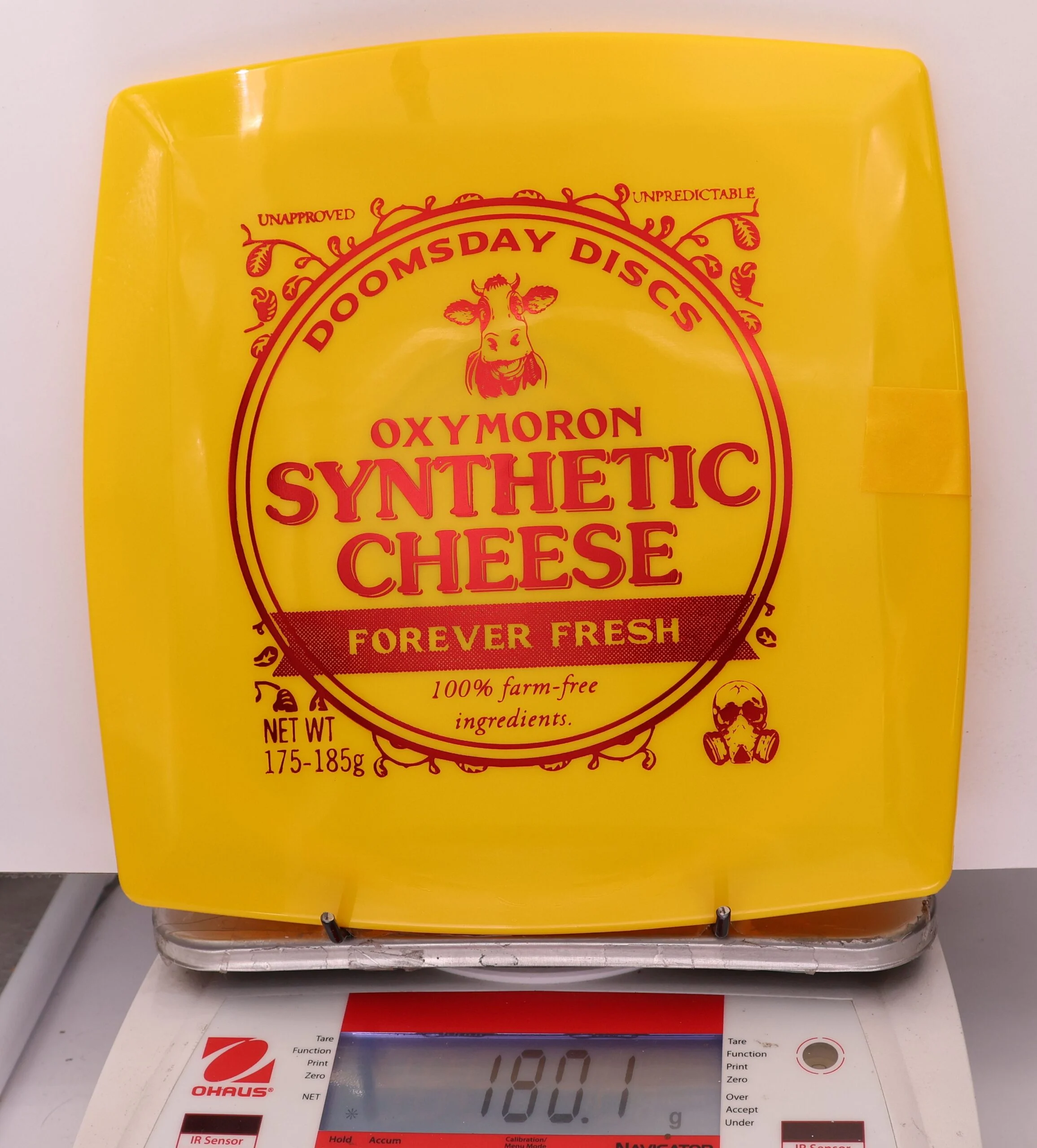 876143 Survival Oxymoron, Synthetic Cheese - #24 Yellow, 180
