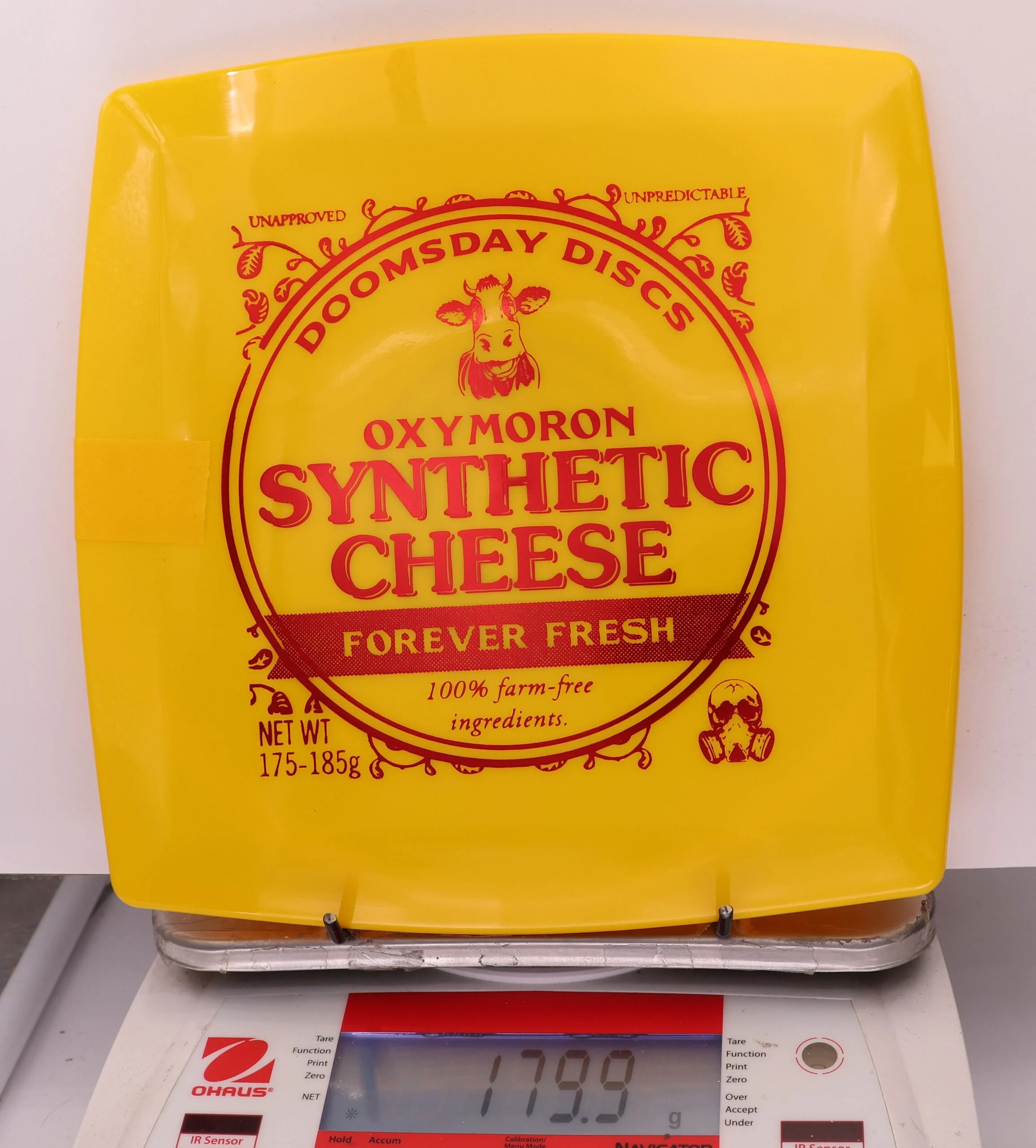 876144 Survival Oxymoron, Synthetic Cheese - #25 Yellow, 180