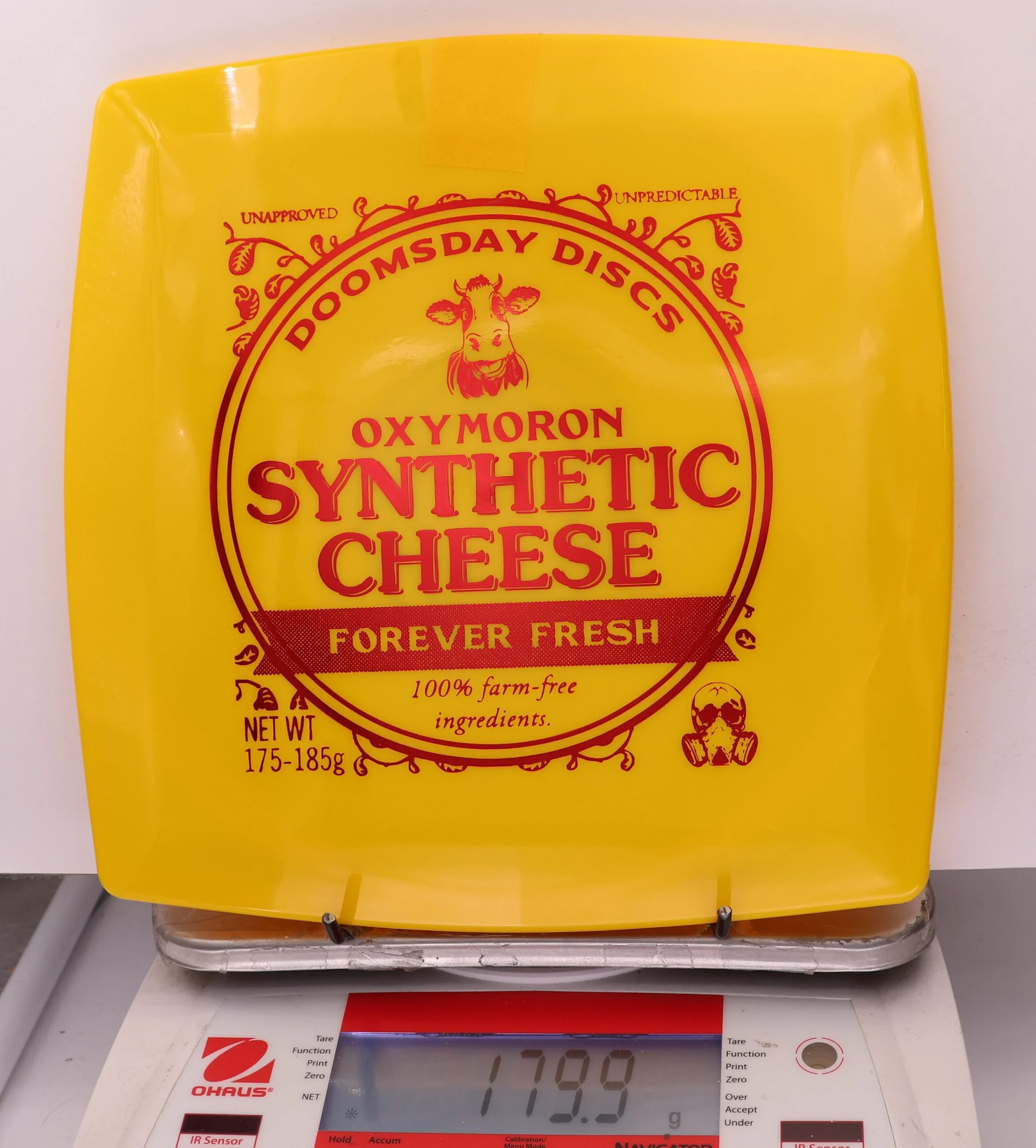 876145 Survival Oxymoron, Synthetic Cheese - #26 Yellow, 180