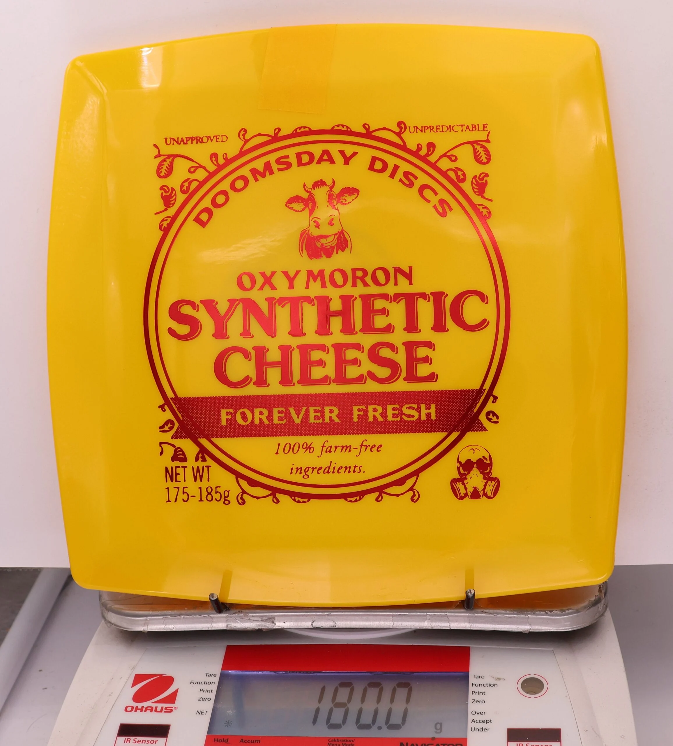 876187 Survival Oxymoron, Synthetic Cheese - #27 Yellow, 180