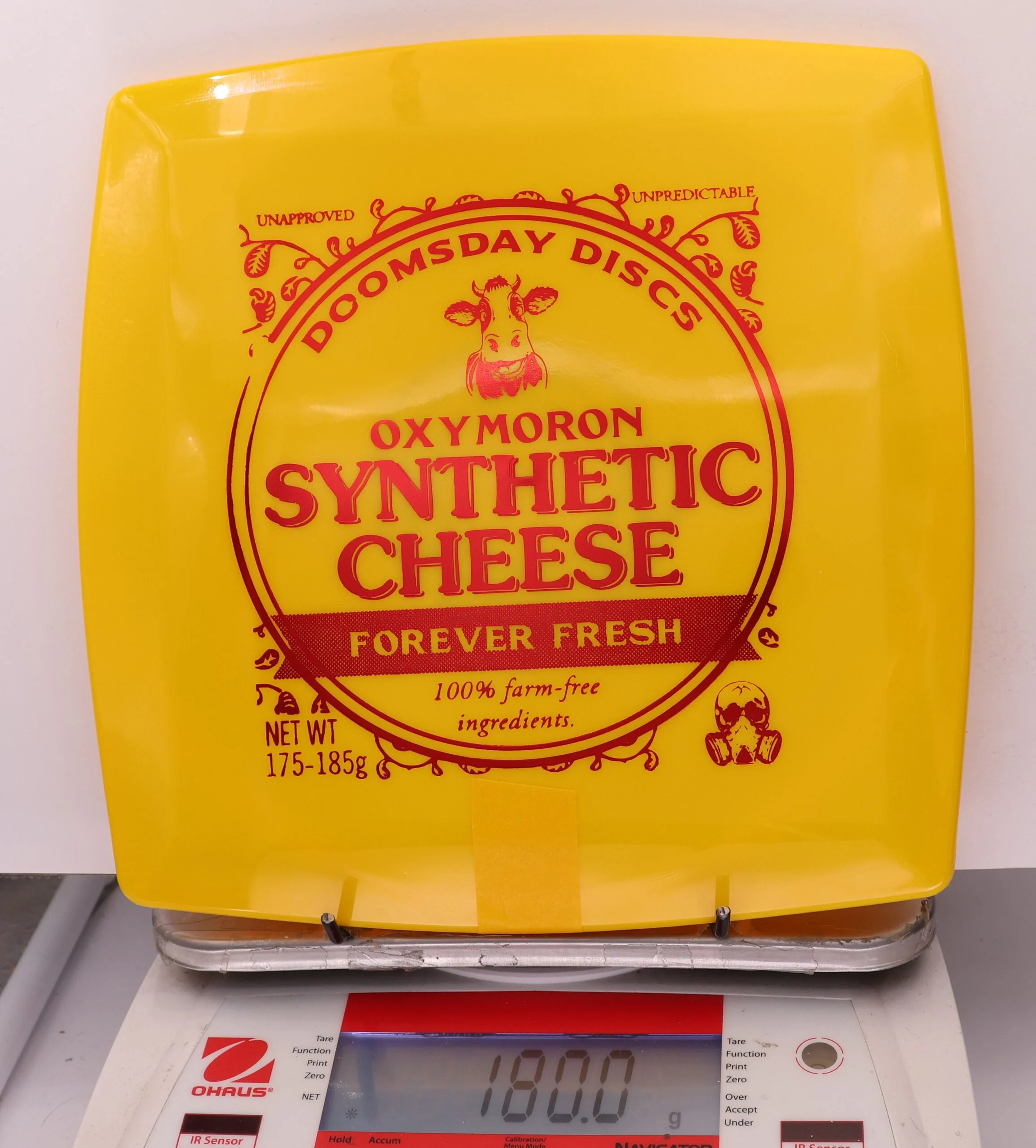 876188 Survival Oxymoron, Synthetic Cheese - #28 Yellow, 180