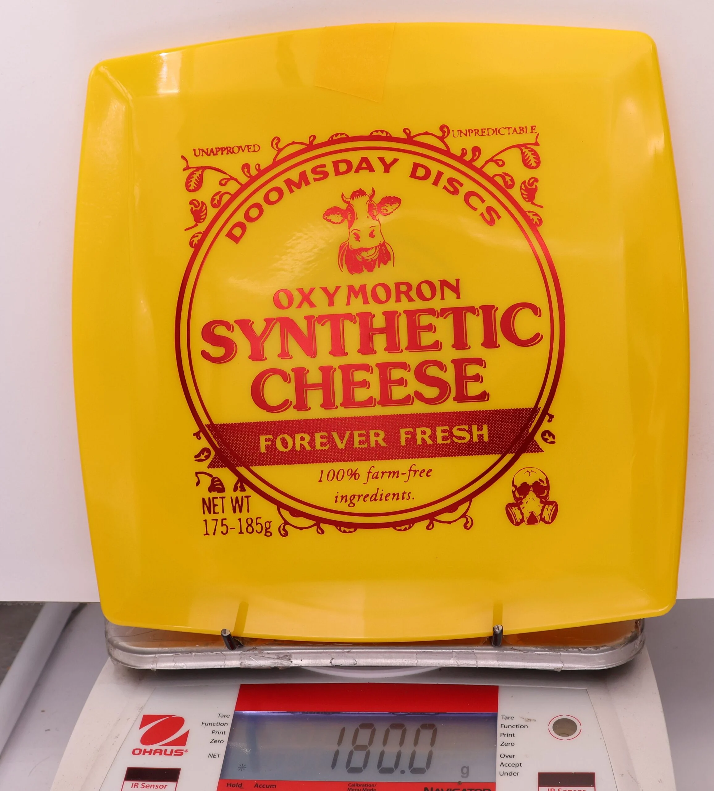 876189 Survival Oxymoron, Synthetic Cheese - #29 Yellow, 180