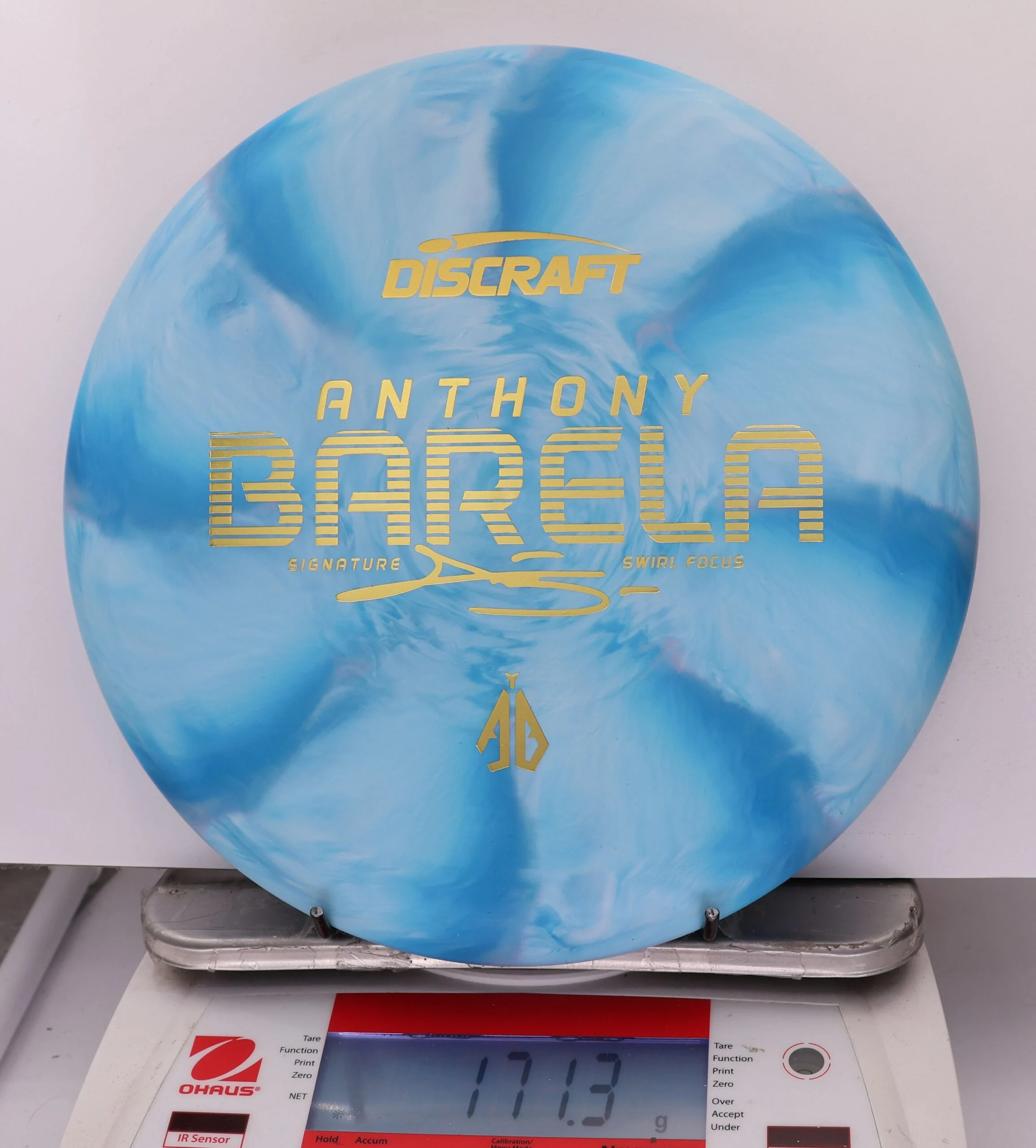 876335 Crazy Tuff Swirl Focus, Anthony Barela - #01 Blue, 171
