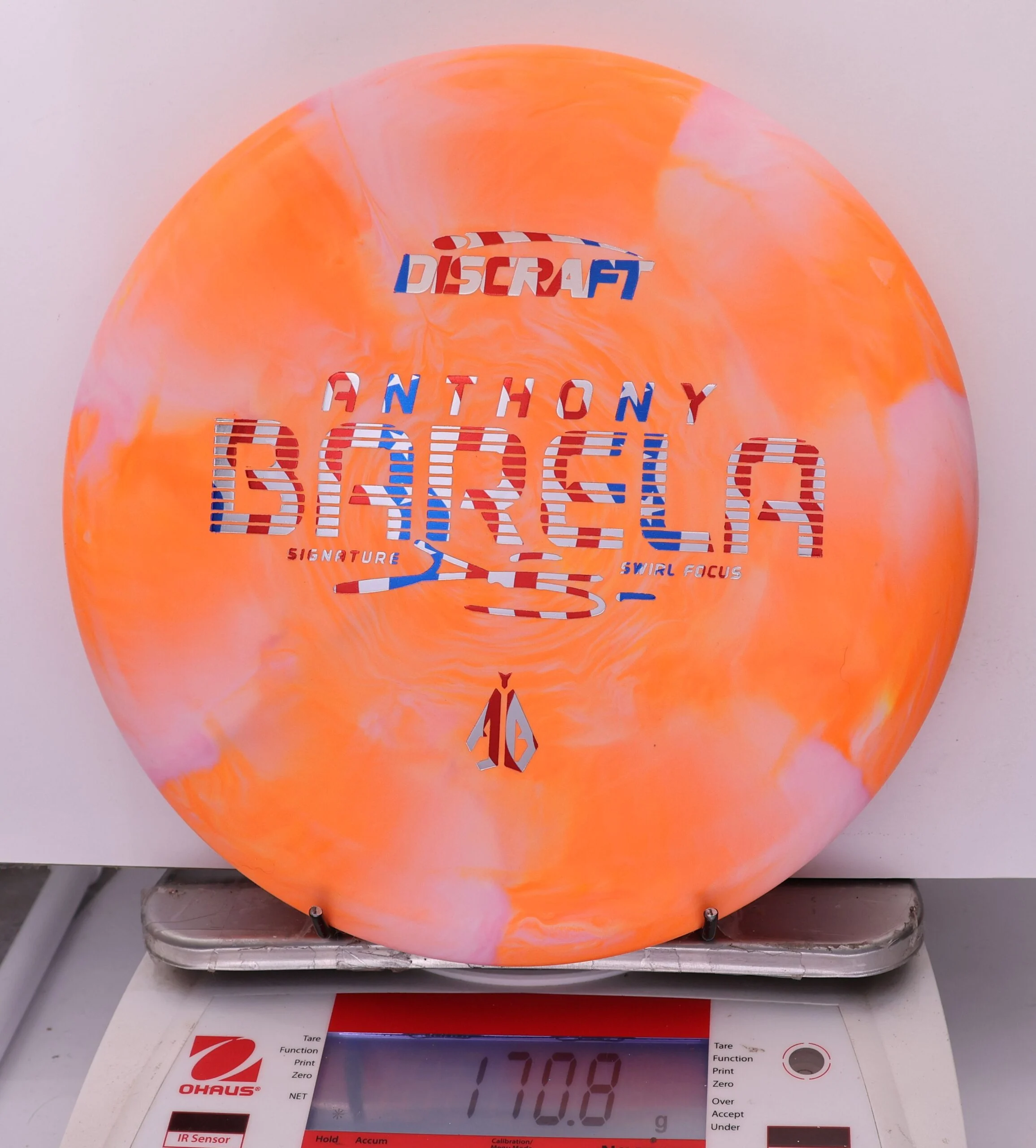 876337 Crazy Tuff Swirl Focus, Anthony Barela - #03 OrangePink, 171
