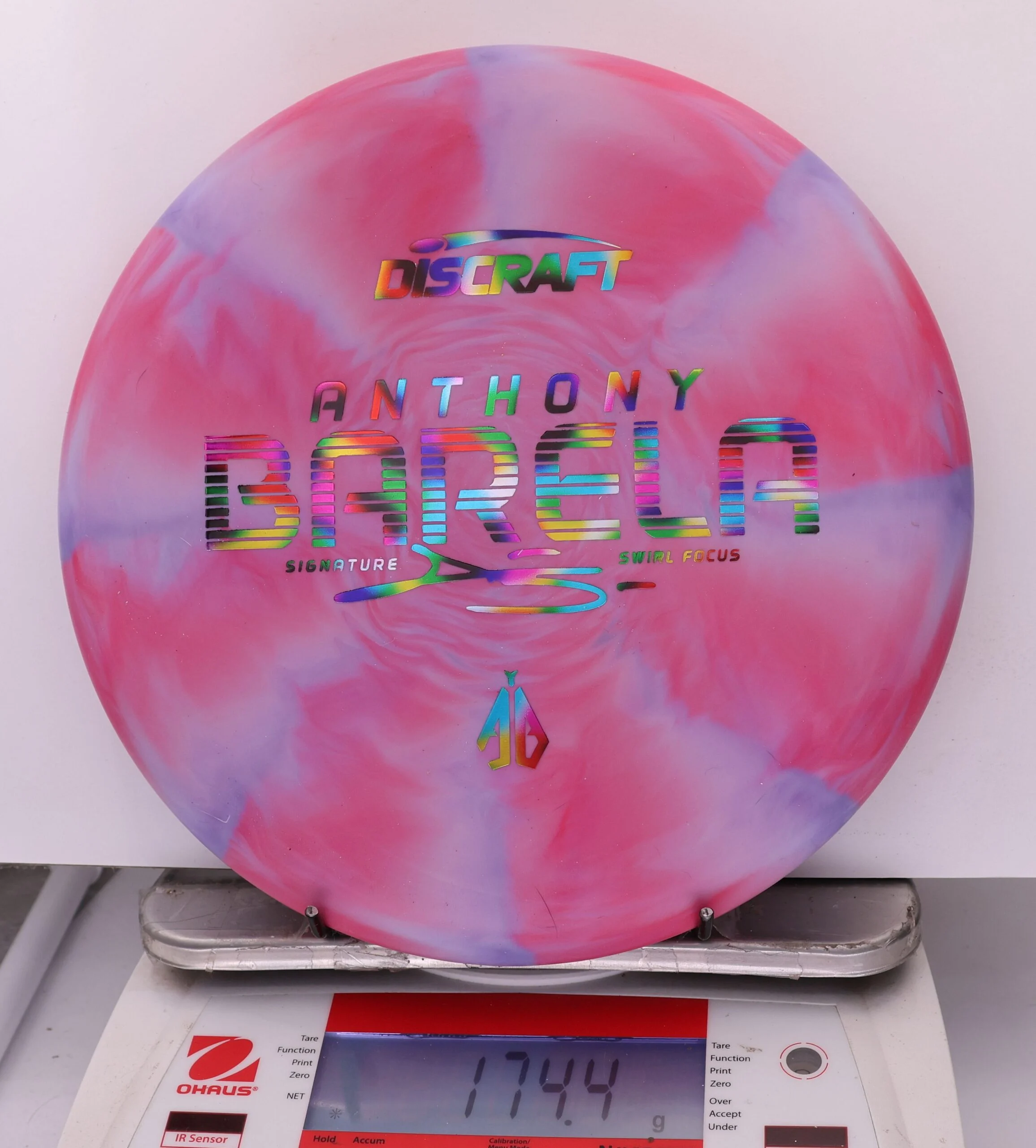876349 Crazy Tuff Swirl Focus, Anthony Barela - #10 RedBlurple, 174