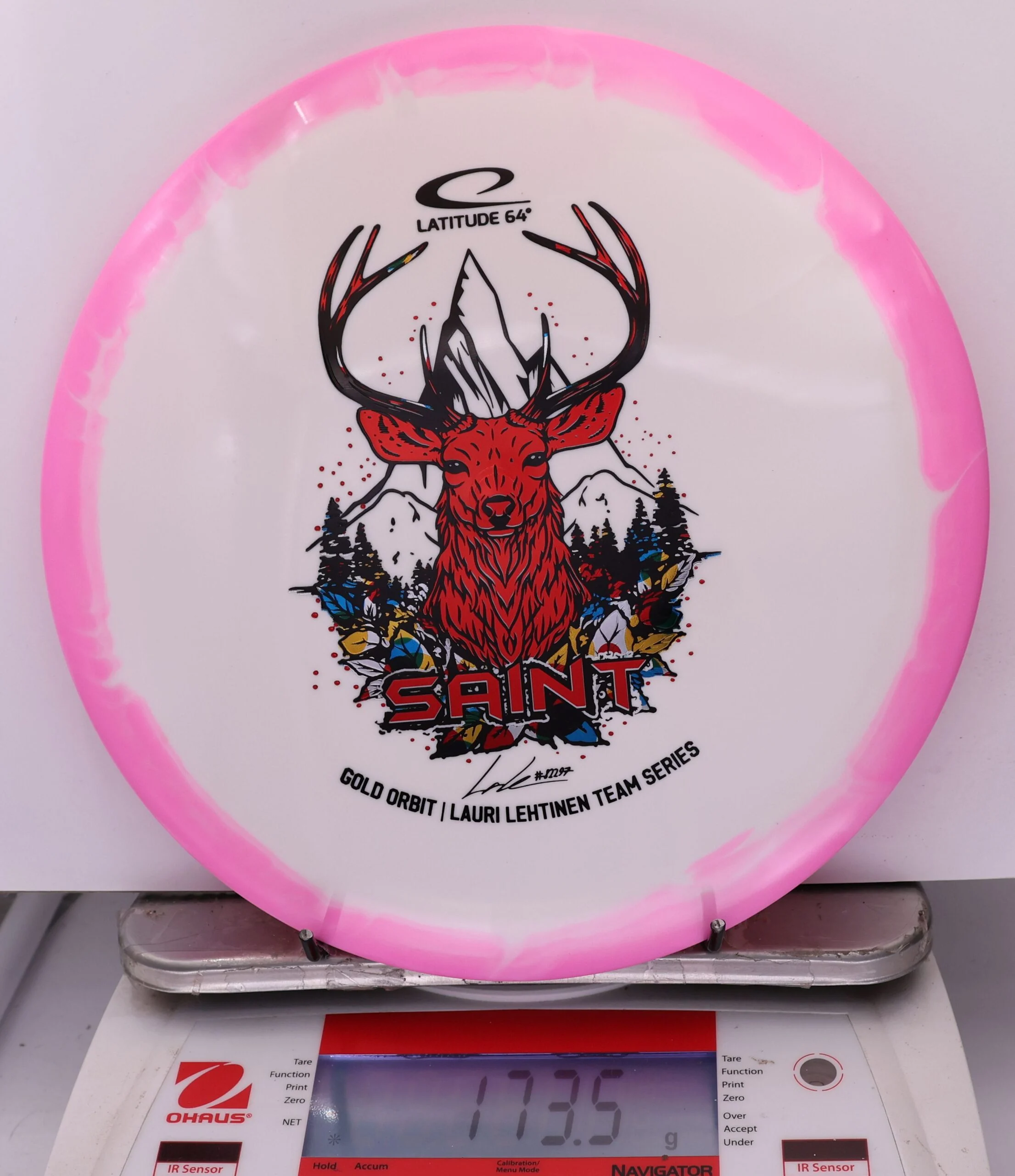 876785 Gold Orbit Saint, Lauri Lehtinen 2026 Team Series - #04 Pink-White, 174