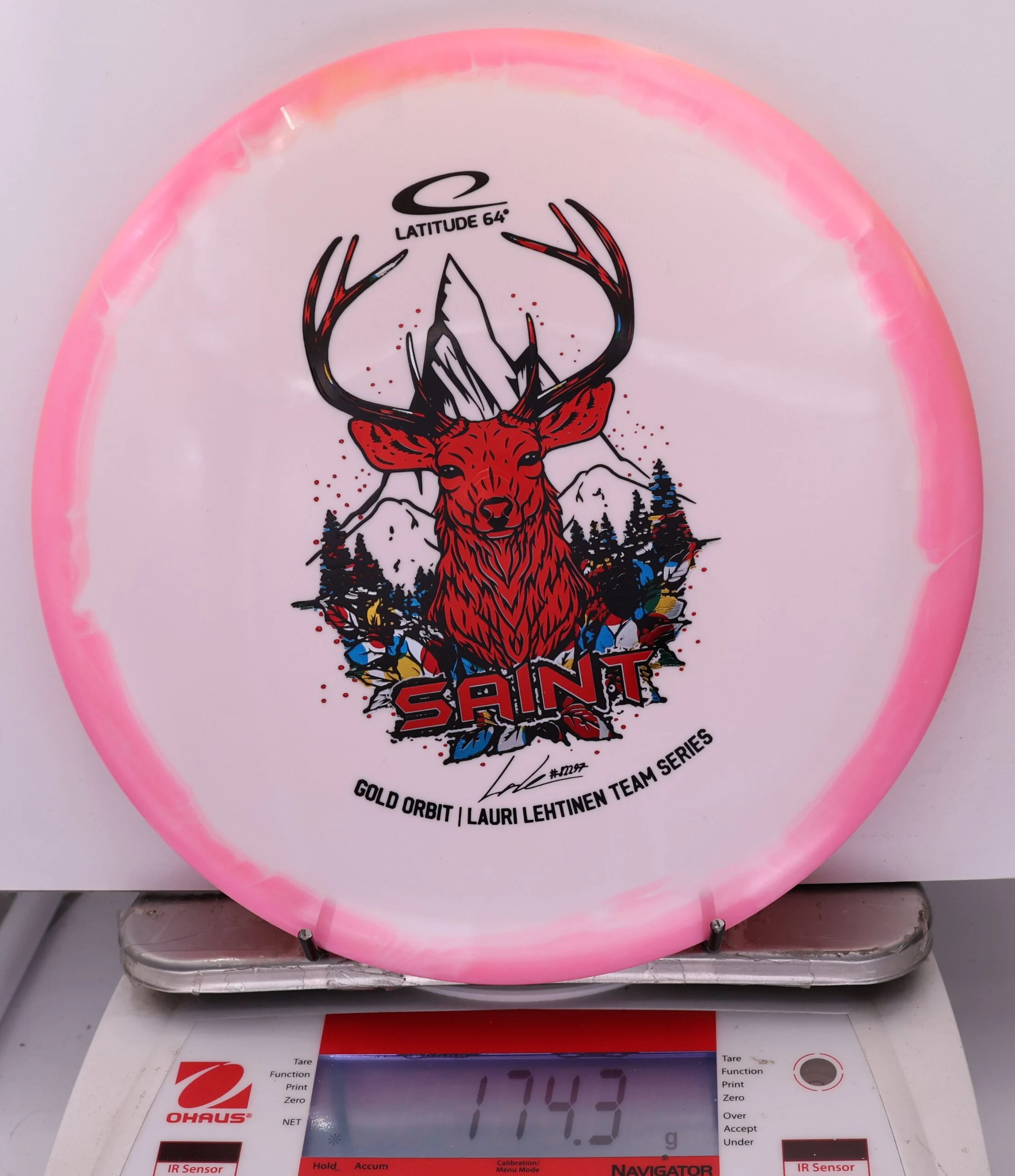 876786 Gold Orbit Saint, Lauri Lehtinen 2026 Team Series - #05 Pink-White, 174