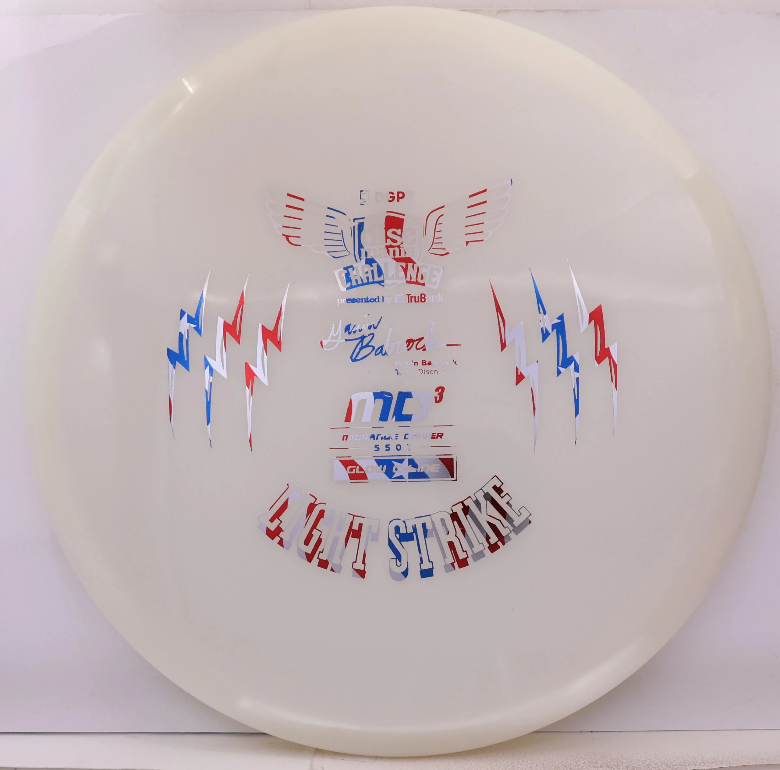 Color Glow C-Line MD3, Gavin Babcock 2026 Signature Series - Discmania Challenge Fundraiser - Image 2