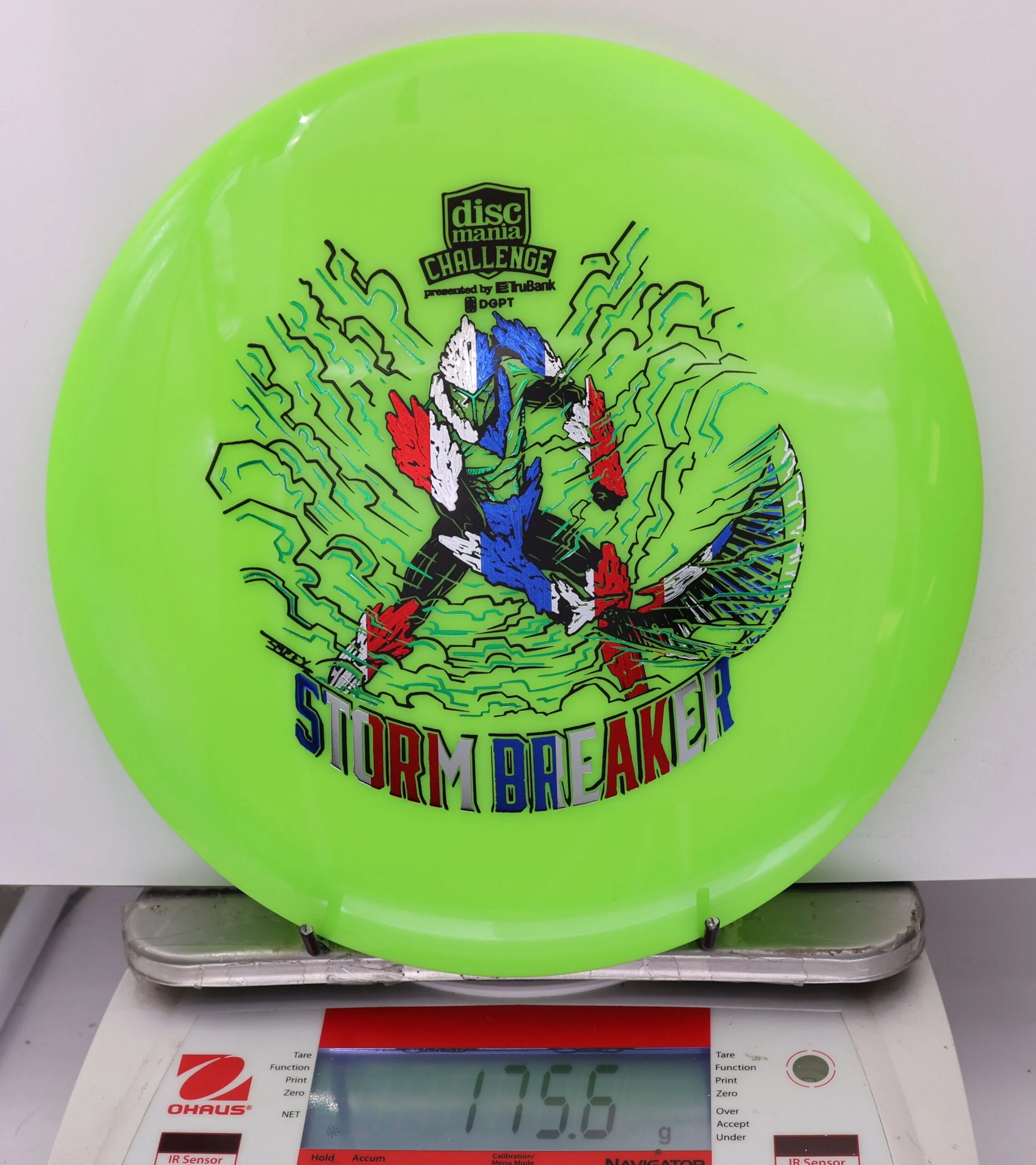 877950 Neo Function, Storm Breaker - Discmania Challenge Fundraiser - #09 NGreen, 176