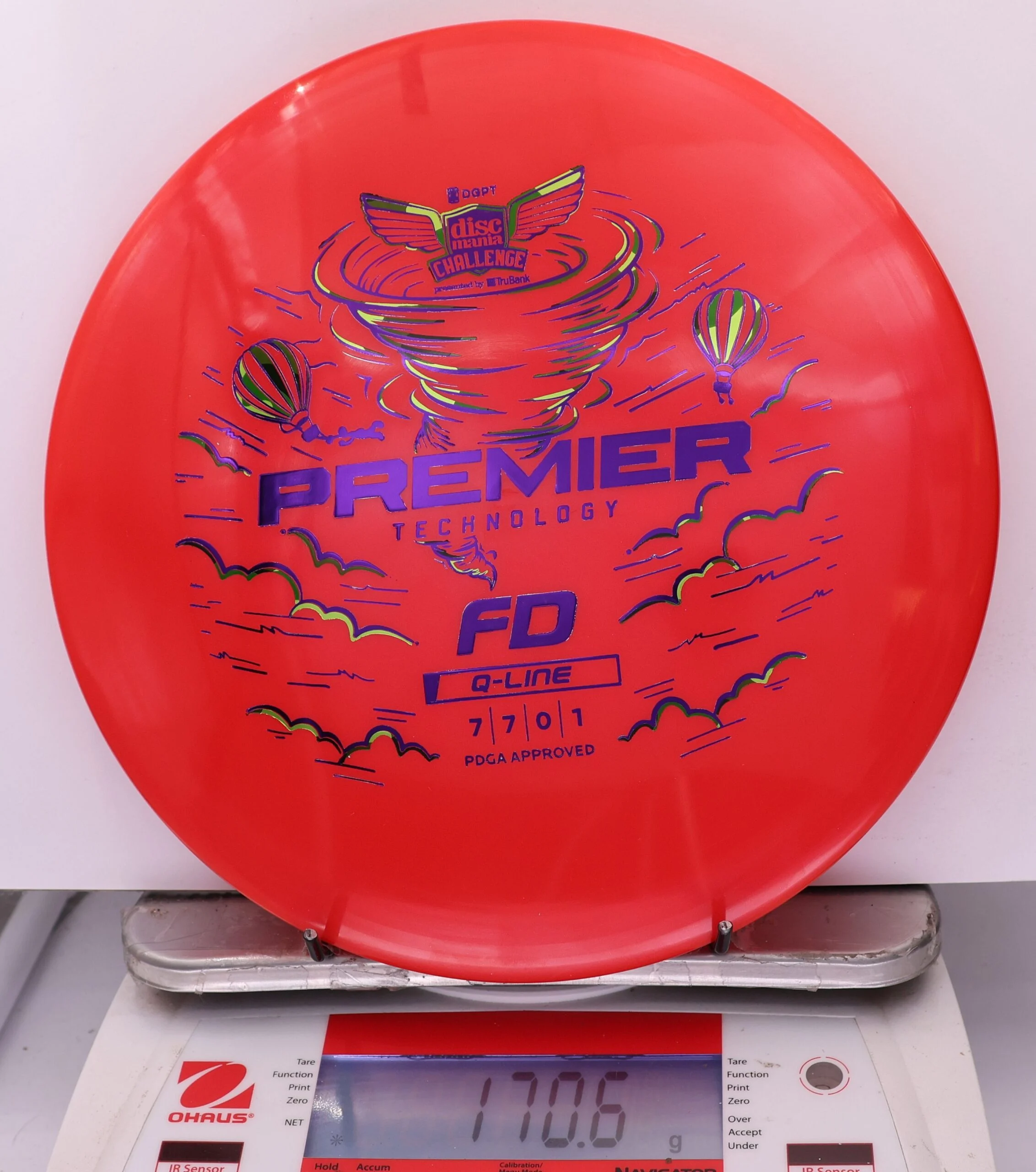 Q-Line FD, Premier Series - Discmania Challenge Fundraiser
