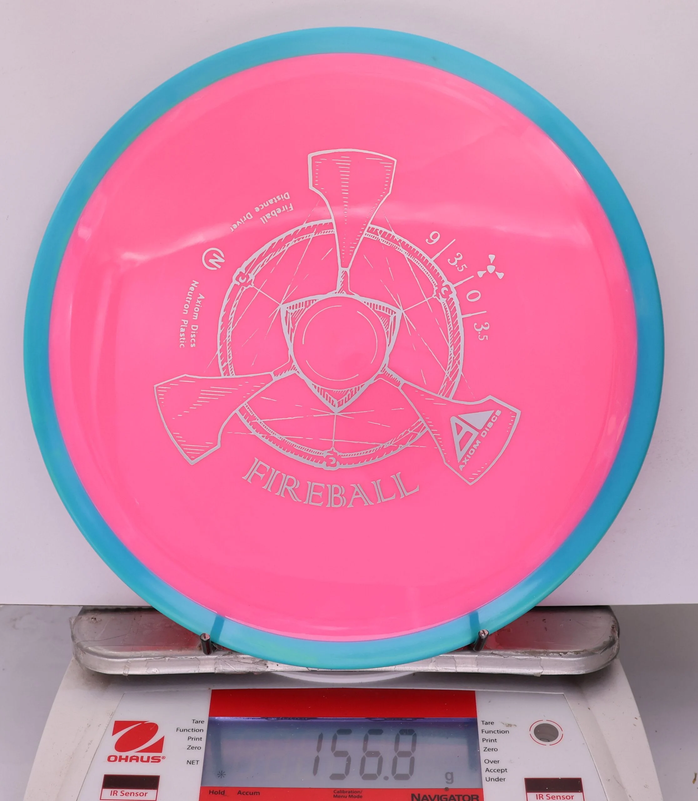 881328 Neutron Fireball - #457 LtBlue-Pink, 157