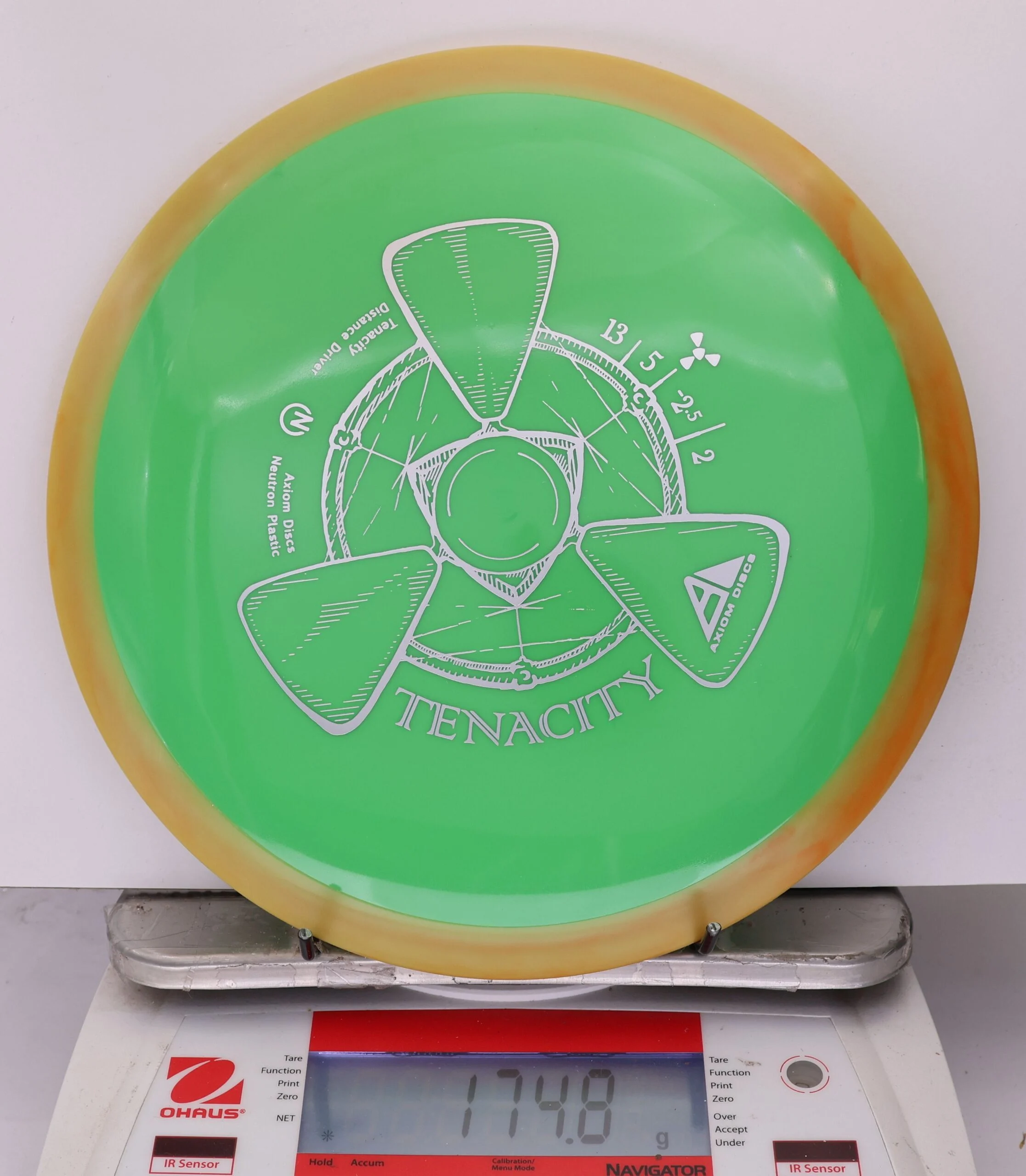 881618 Neutron Tenacity - #457 LtOrange-Green, 175