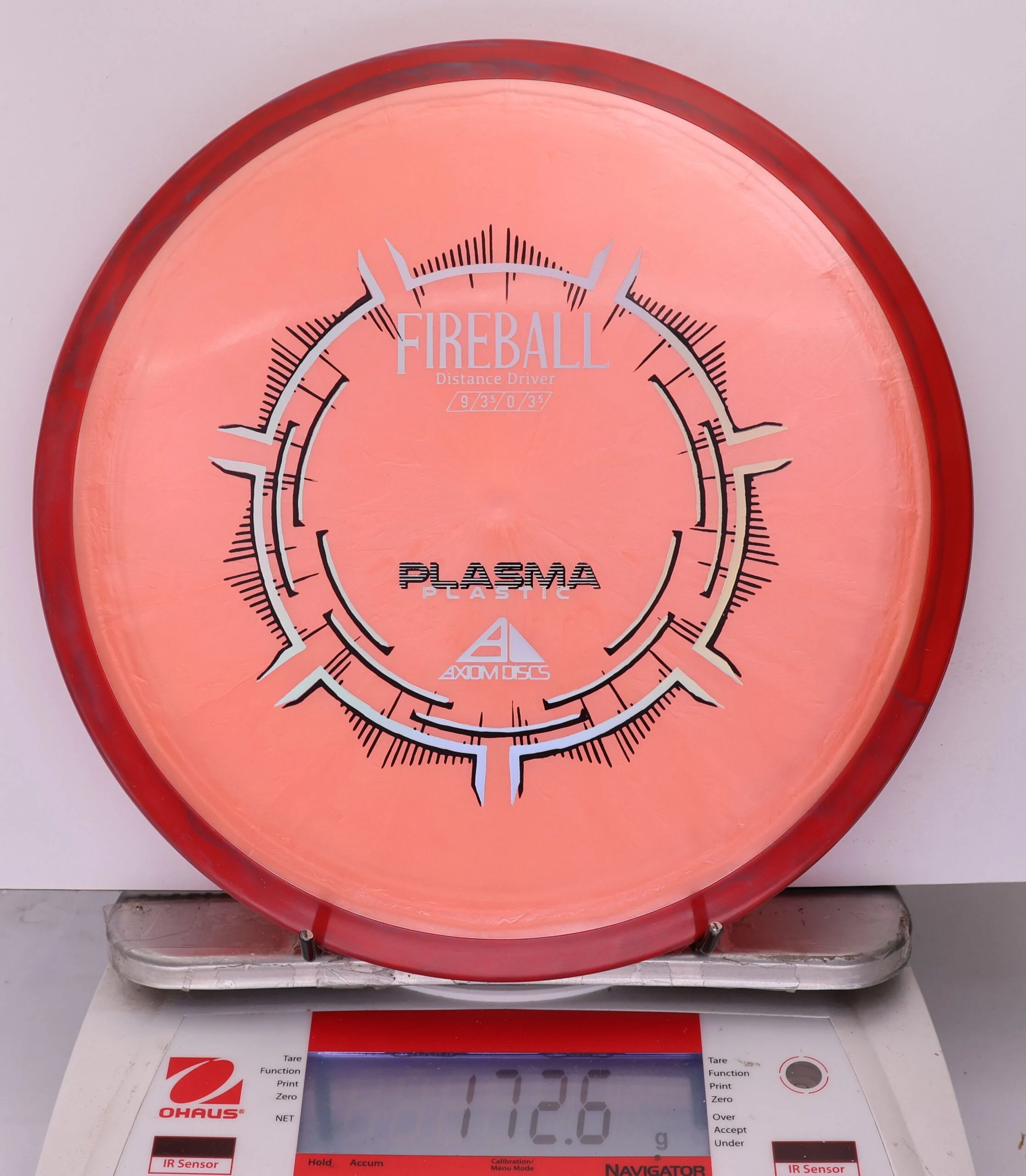 881780 Plasma Fireball - #457 Red-Peach, 173