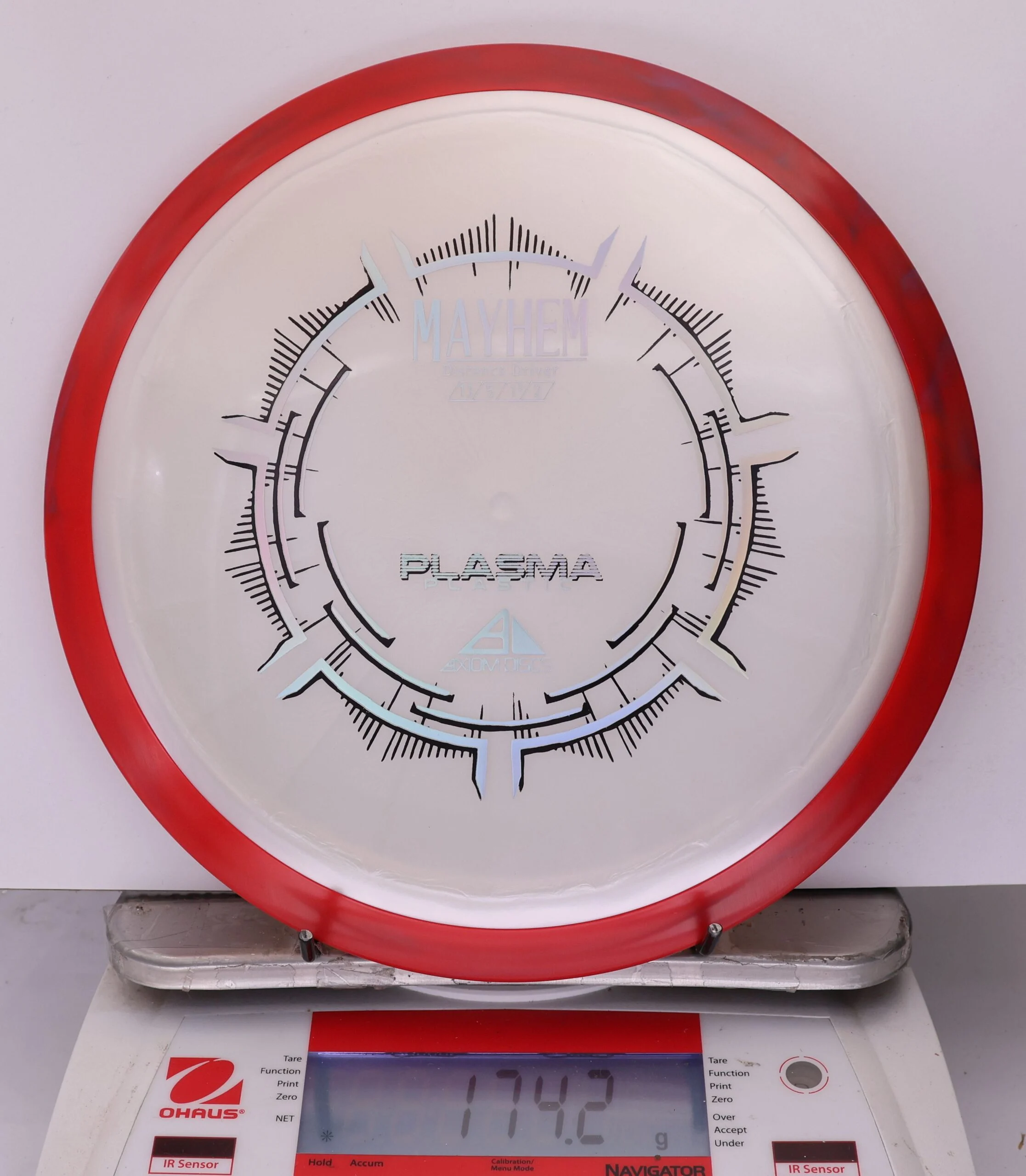881813 Plasma Mayhem - #455 Red-Pearl, 174