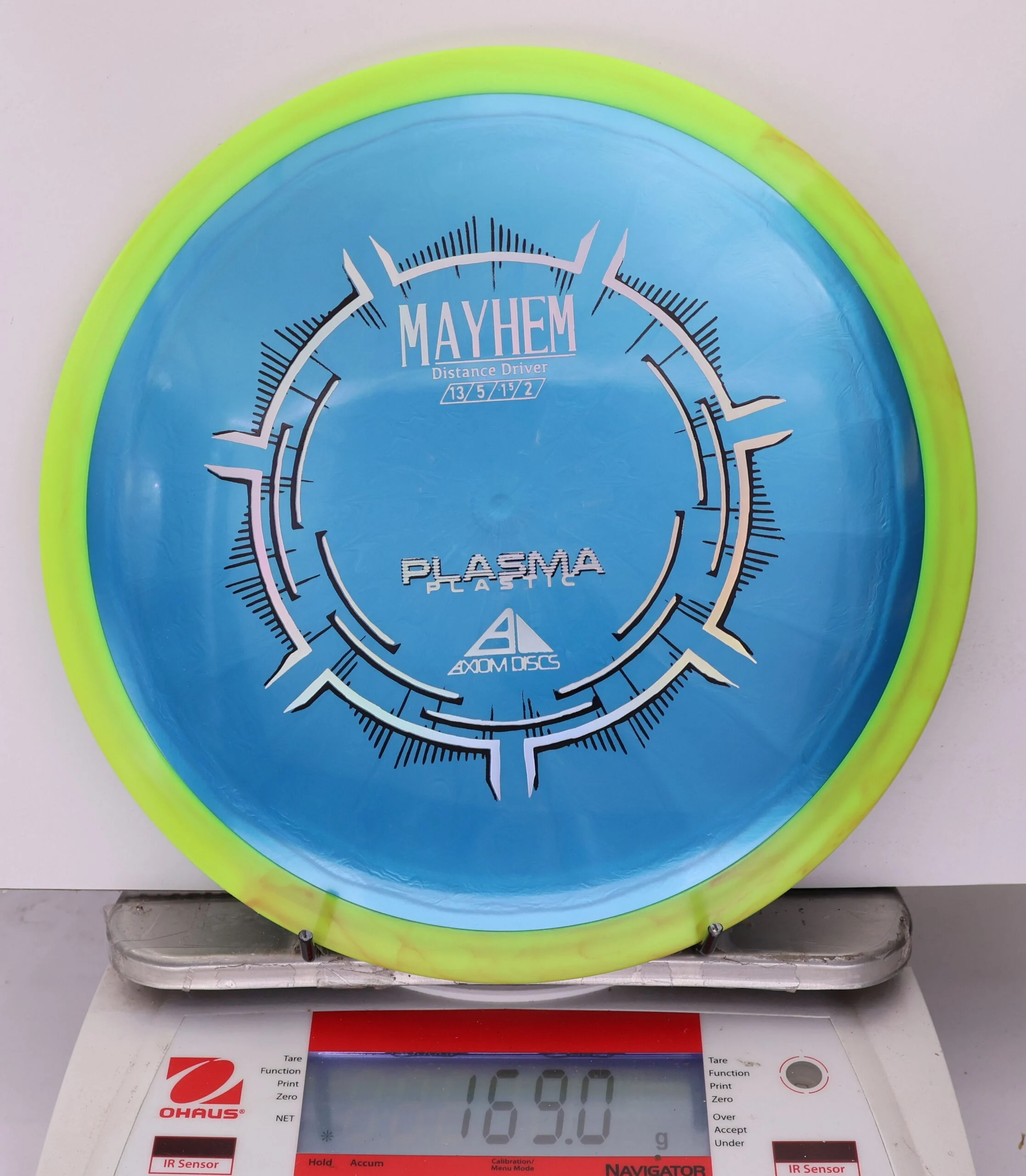881814 Plasma Mayhem - #456 NGrellow-LtBlue, 169