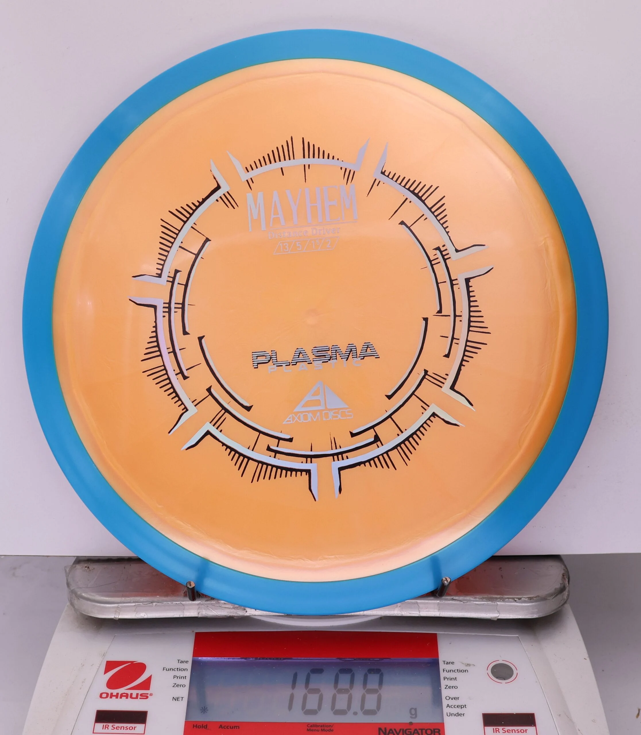 881819 Plasma Mayhem - #460 Blue-LtOrange, 169