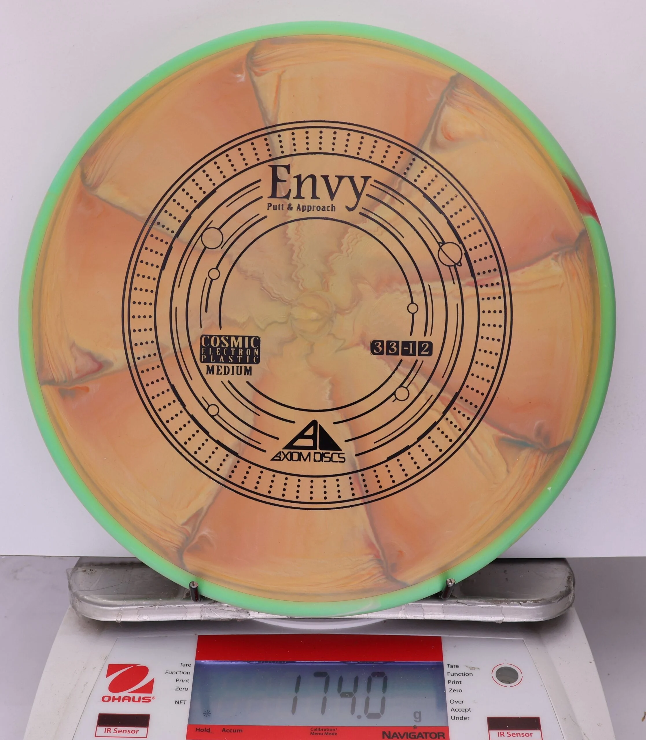 882159 Cosmic Electron Medium Envy - #455 Green-BurntOrange, 174