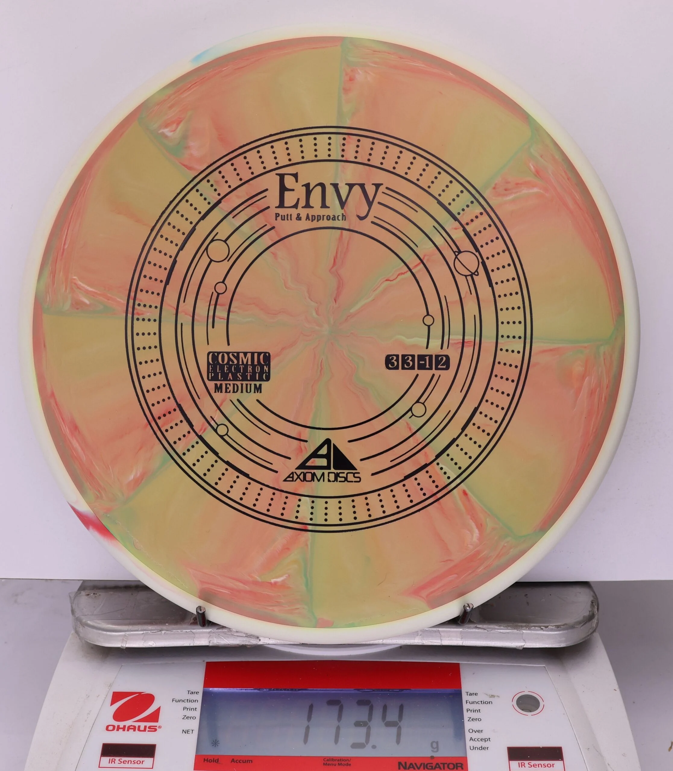 882160 Cosmic Electron Medium Envy - #456 White-OrangeGrellow, 173