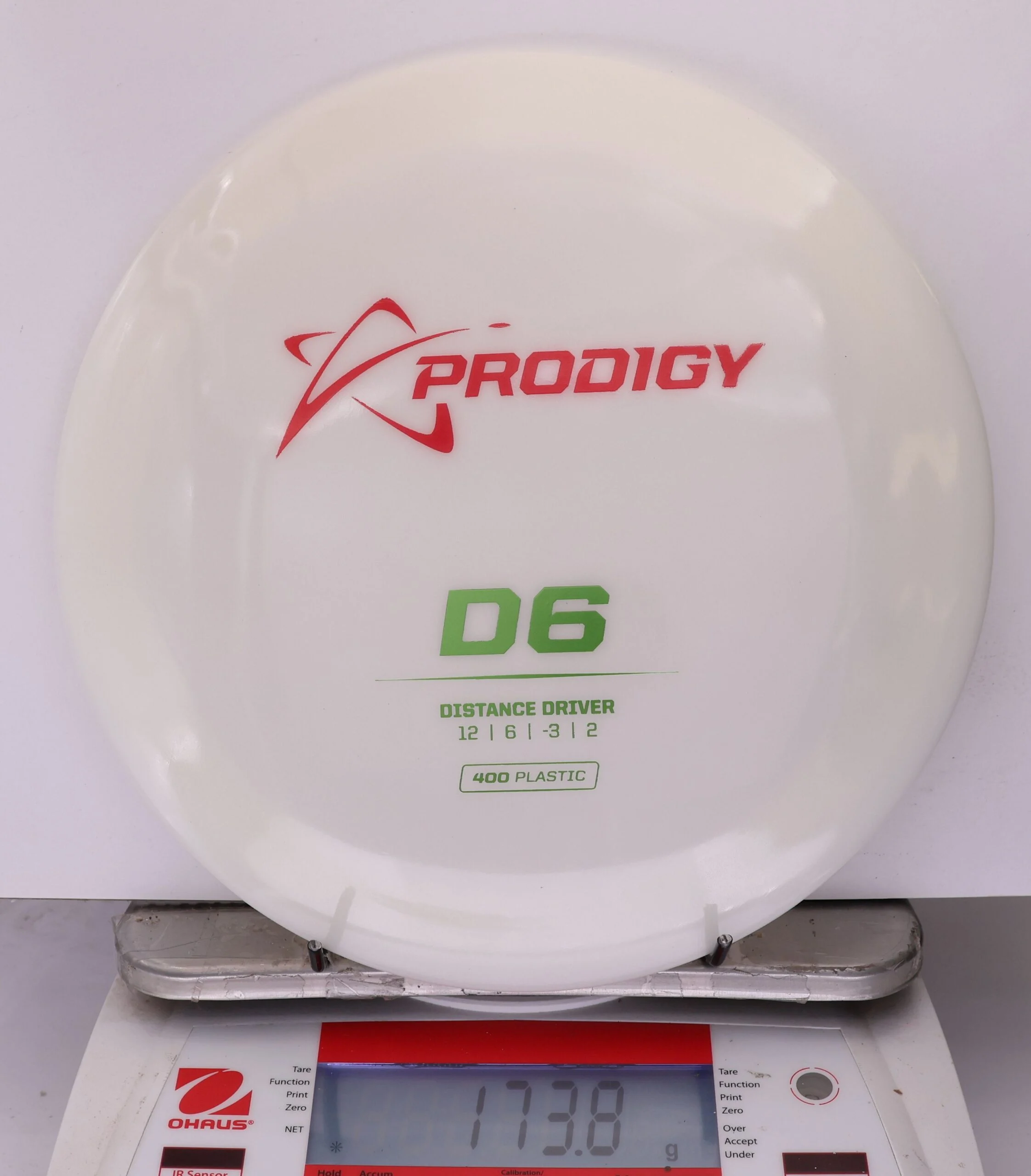 883507 Prodigy D6, 400 - #572 White, 174