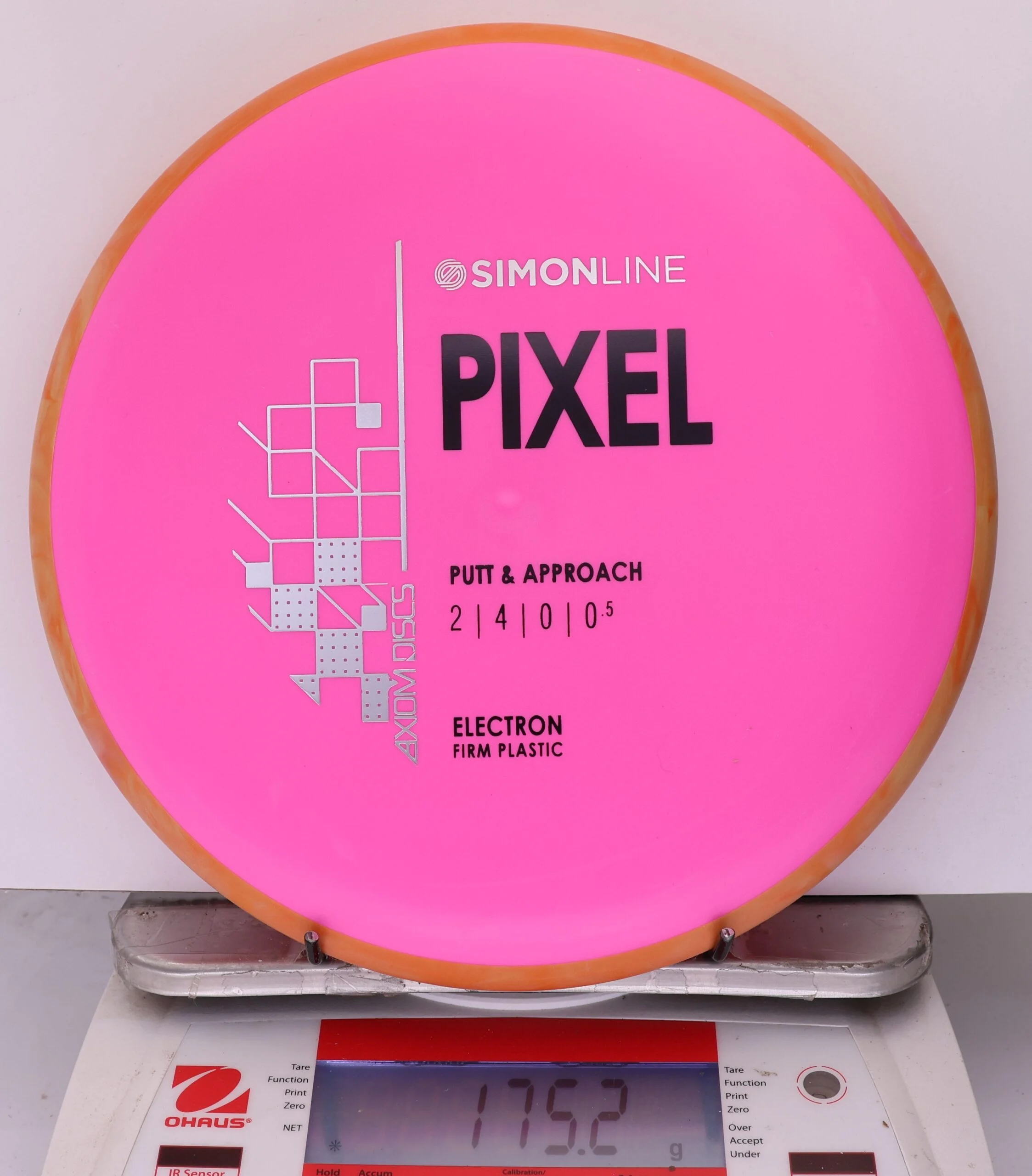 885313 Simon Line Electron Firm Pixel - #04 Orange-Pink, 175