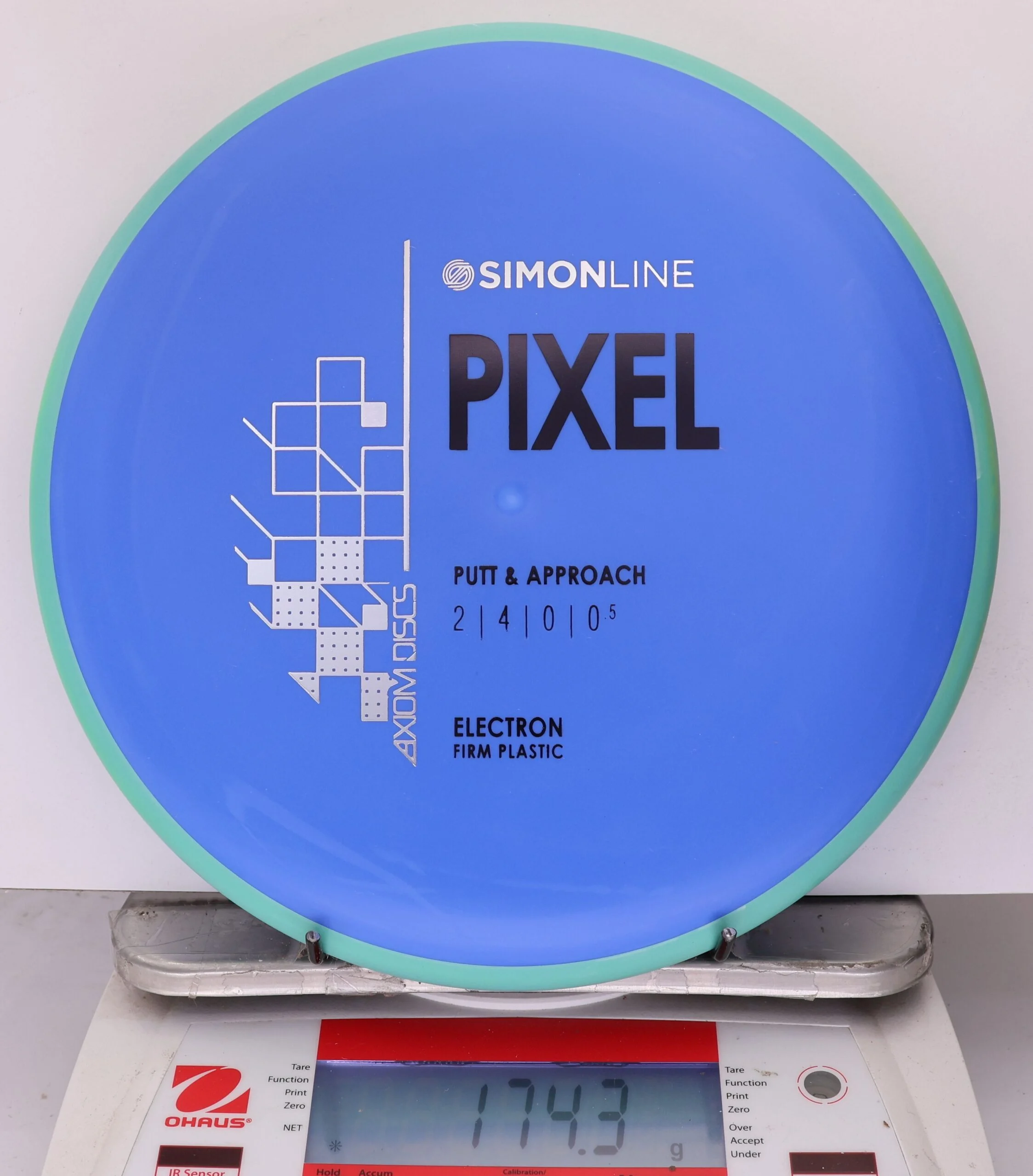 885401 Simon Line Electron Firm Pixel - #17 Aqua-Blue, 174