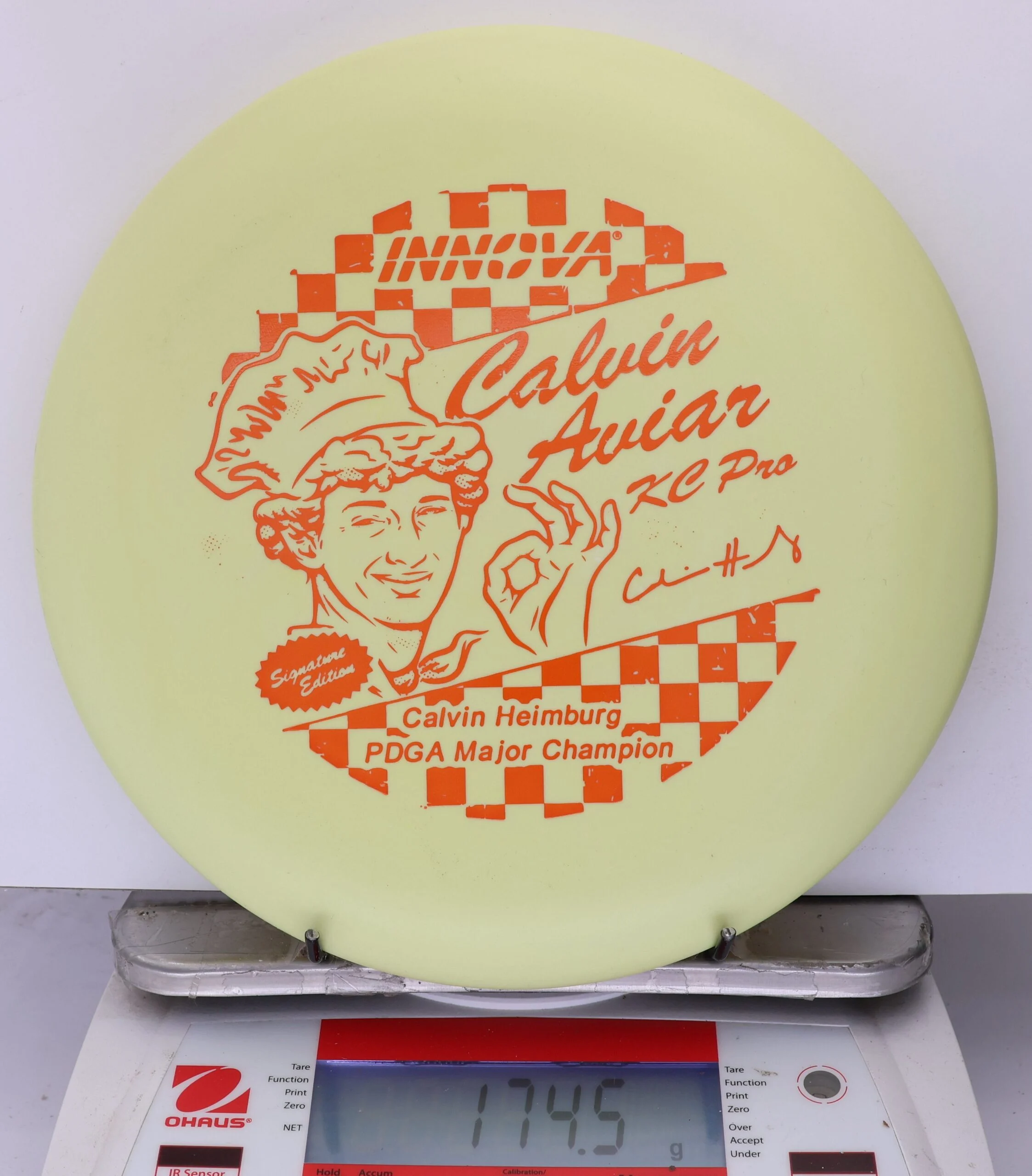 885514 KC Pro Aviar, Calvin Heimburg Character - Signature Edition - #47 Yellow, 175