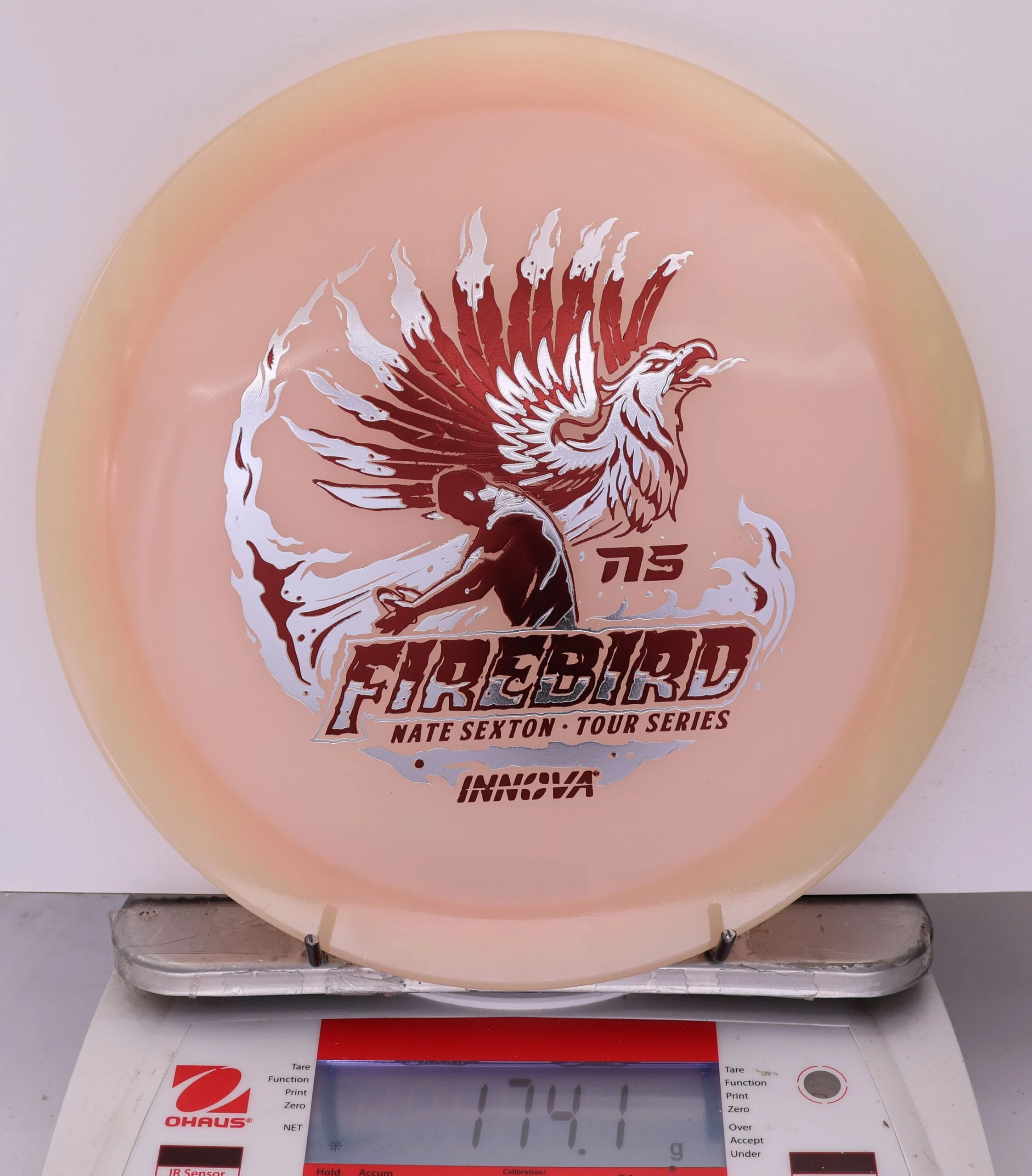 885557 Proto Glow Champion Firebird, Nate Sexton 2026 Tour Series - #12 Peach, 174