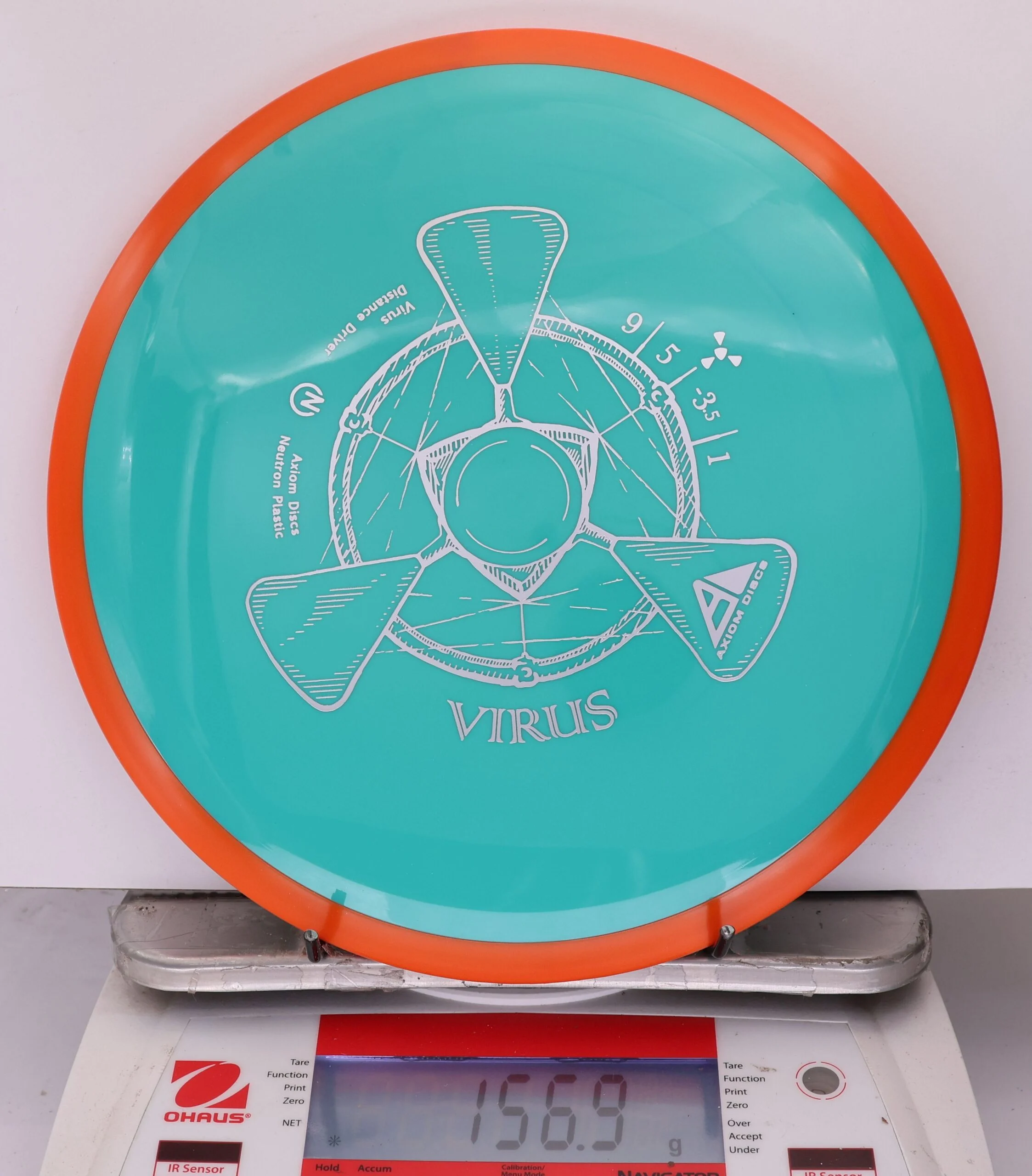 885653 Neutron Virus - #456 Orange-Teal, 157