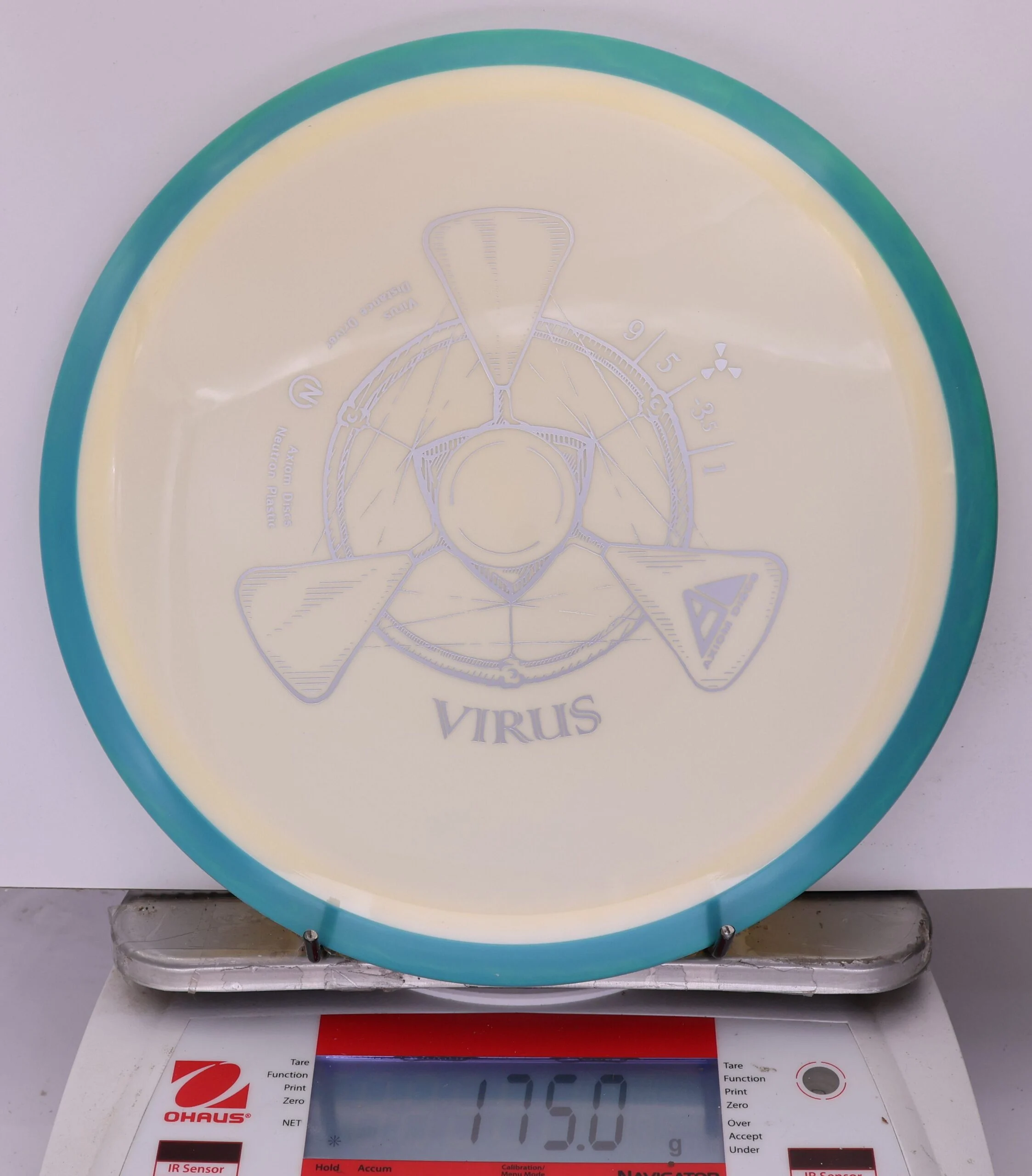 885656 Neutron Virus - #459 Teal-Cream, 175