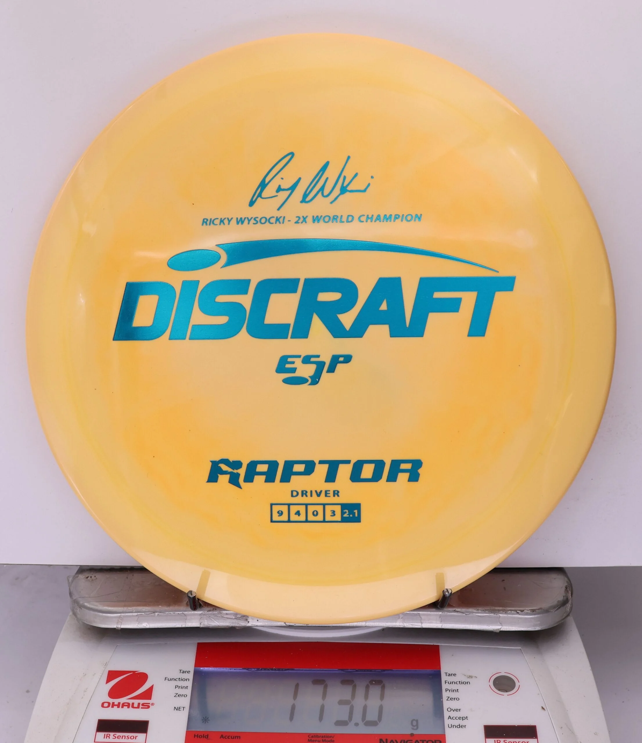 886365 ESP Raptor, Ricky Wysocki 2X - #315 Yellow, 173