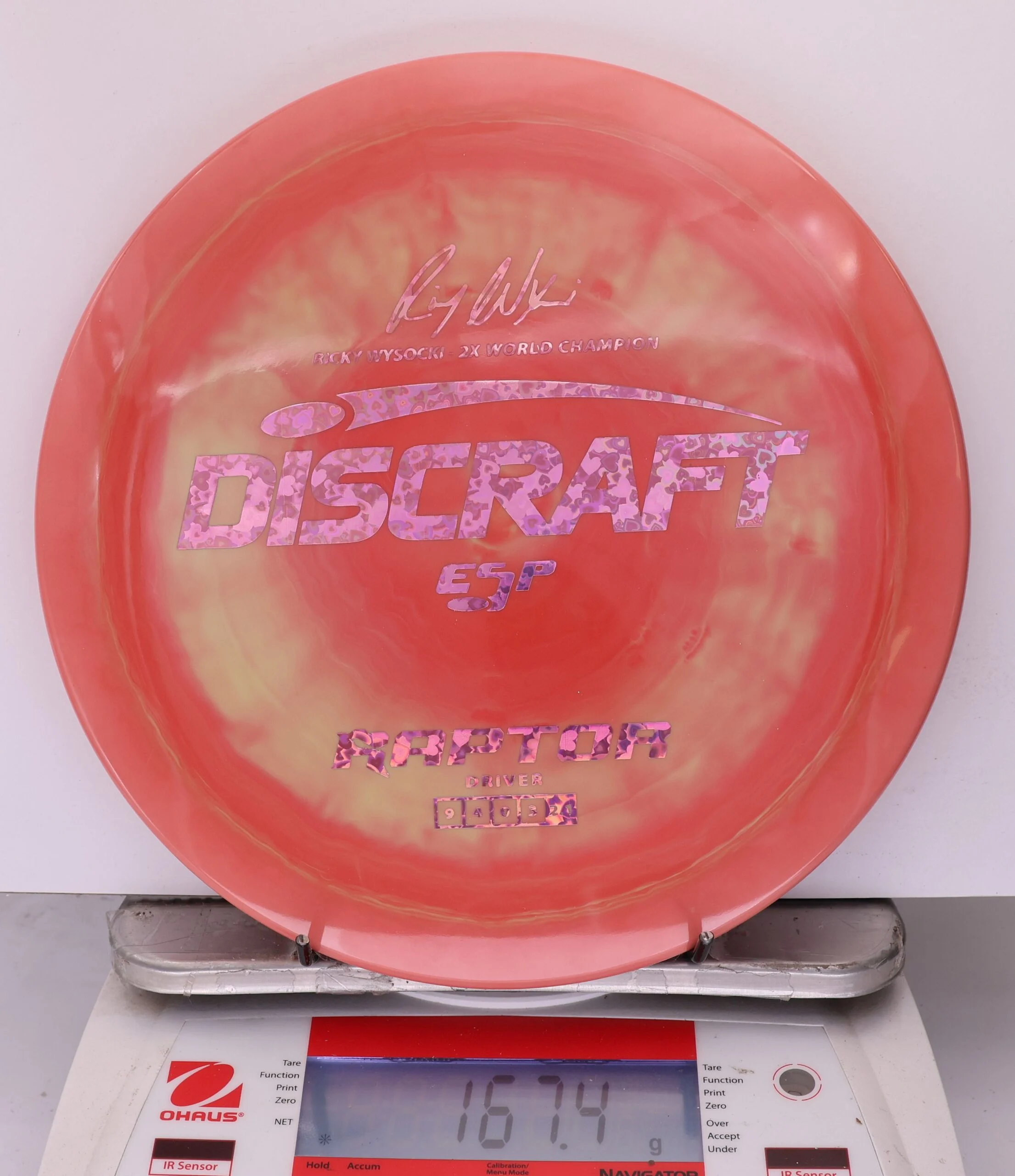 886380 ESP Raptor, Ricky Wysocki 2X - #320 OrangeRed, 167