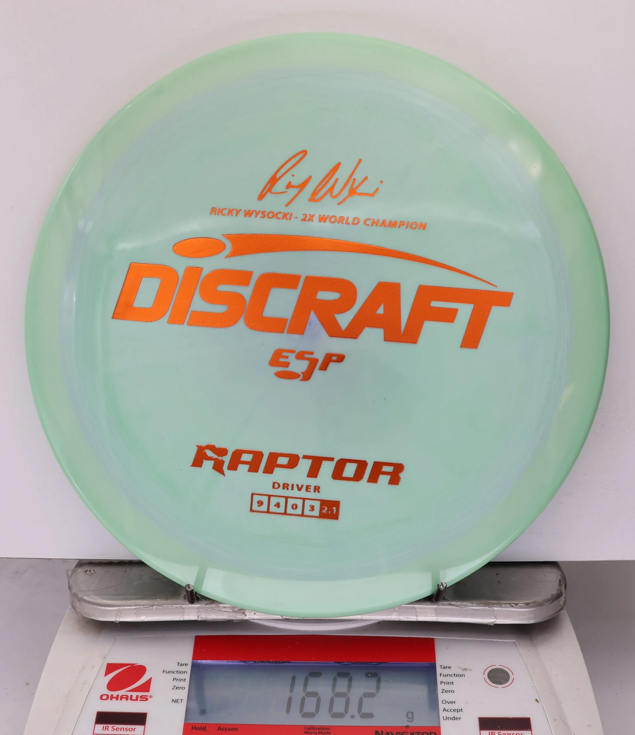 886395 ESP Raptor, Ricky Wysocki 2X - #325 LtGreen, 168