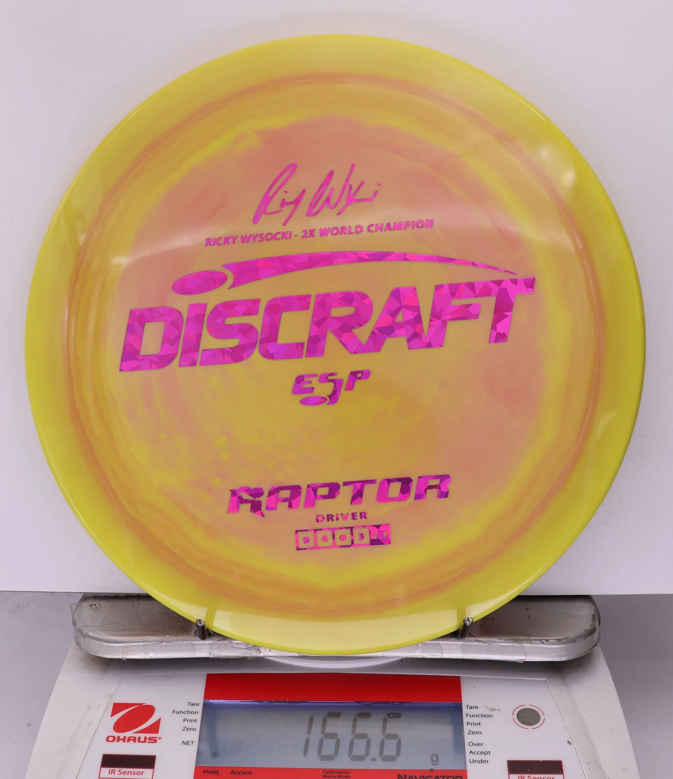 886396 ESP Raptor, Ricky Wysocki 2X - #326 YellowPink, 167