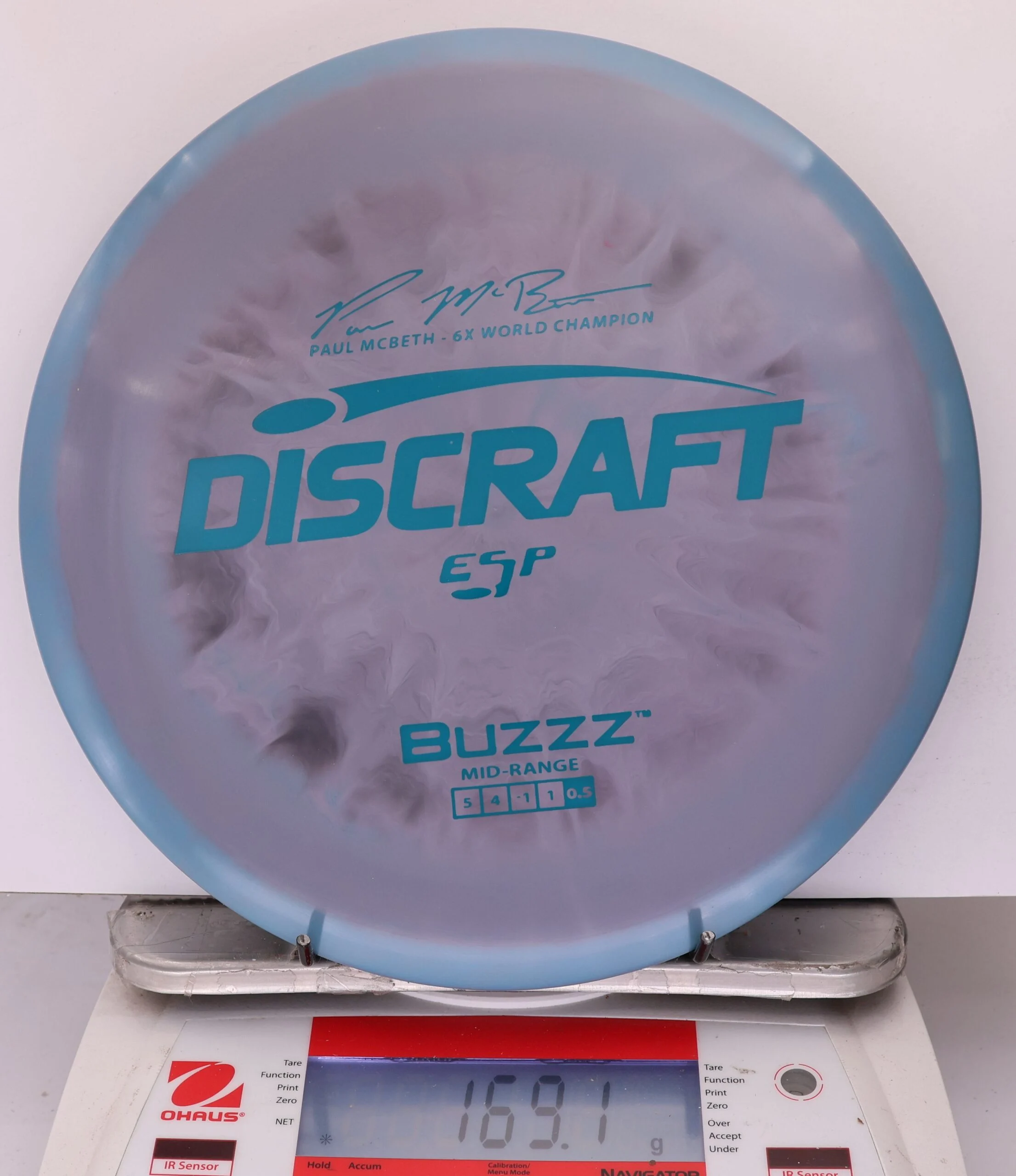 886439 ESP Buzzz, Paul McBeth 6X - #321 GrayBluePurple, 169