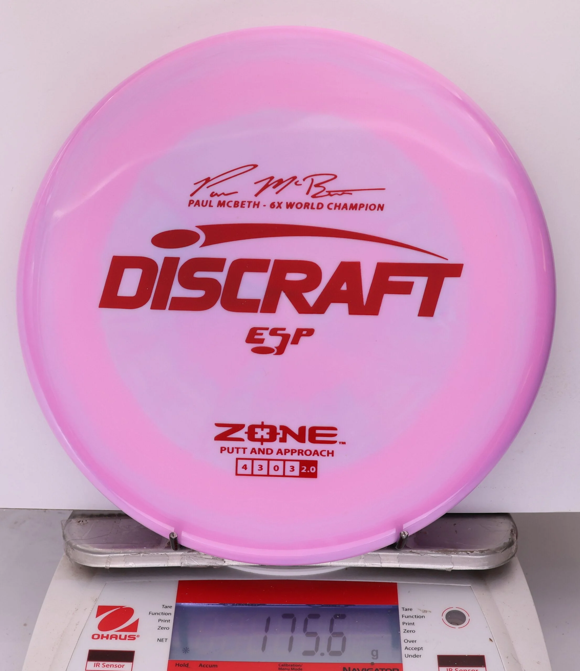 886486 ESP Zone, Paul McBeth 6X - #315 Pink, 176
