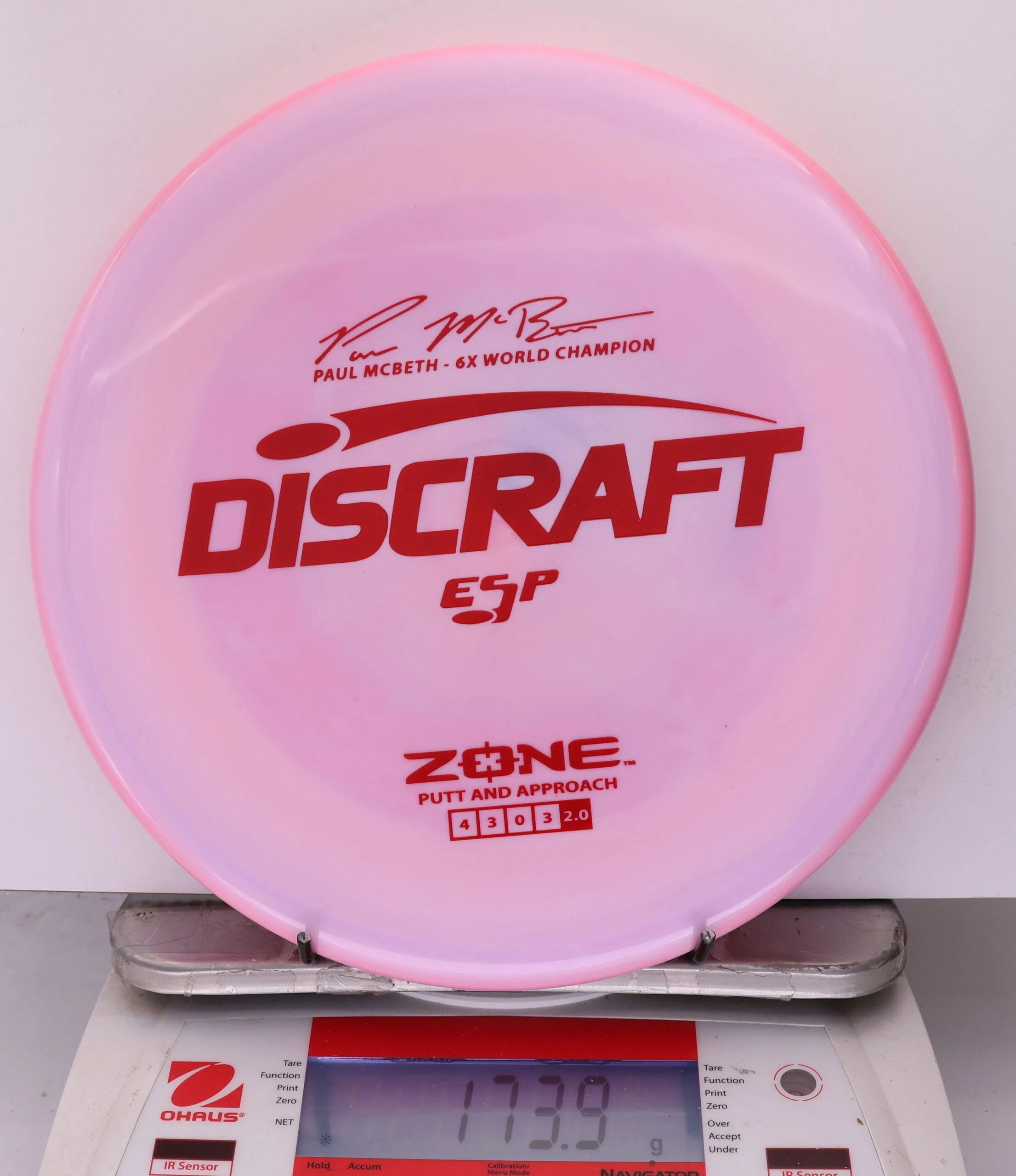 886487 ESP Zone, Paul McBeth 6X - #316 Pink, 174