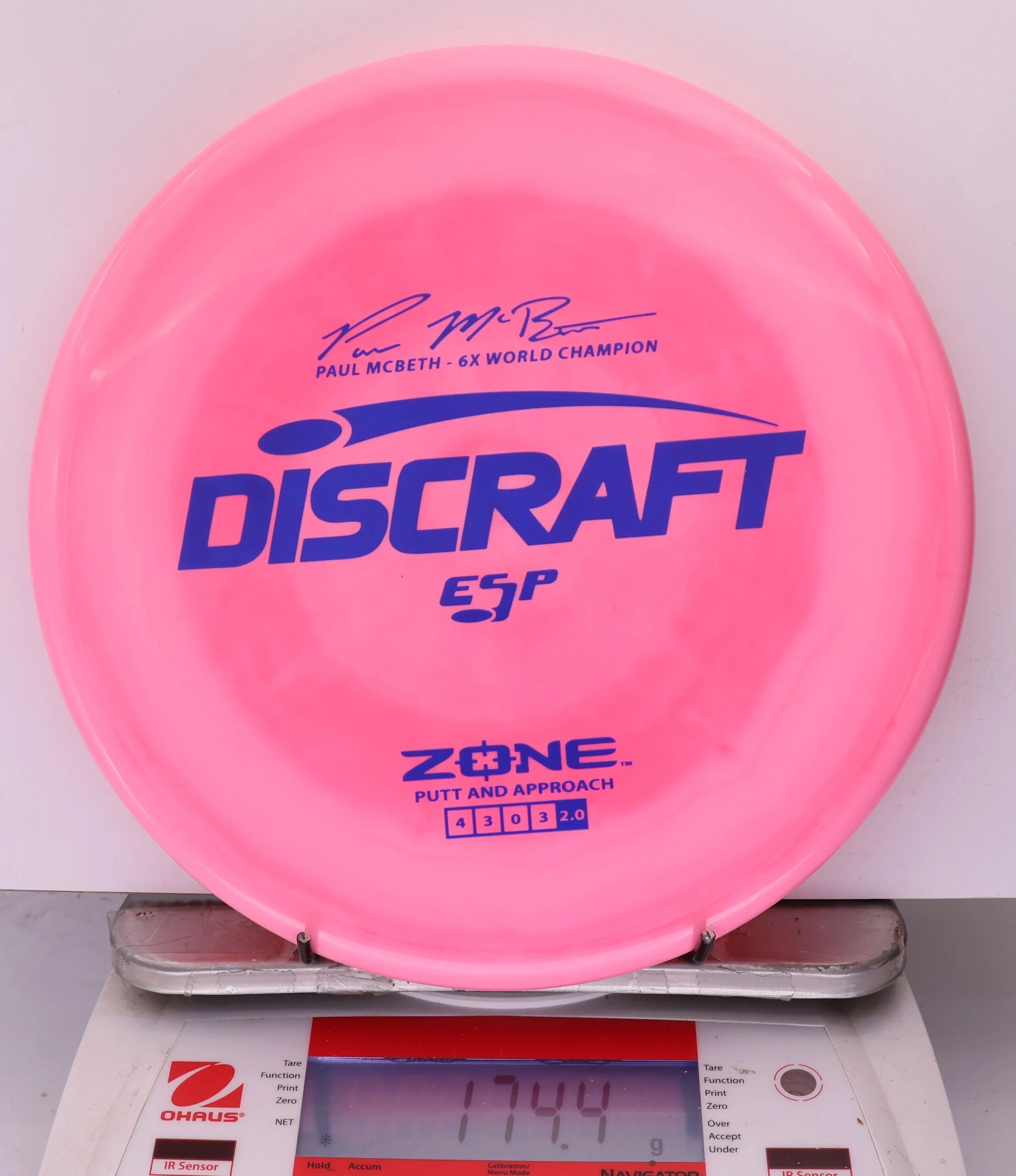 886489 ESP Zone, Paul McBeth 6X - #318 Pink, 174