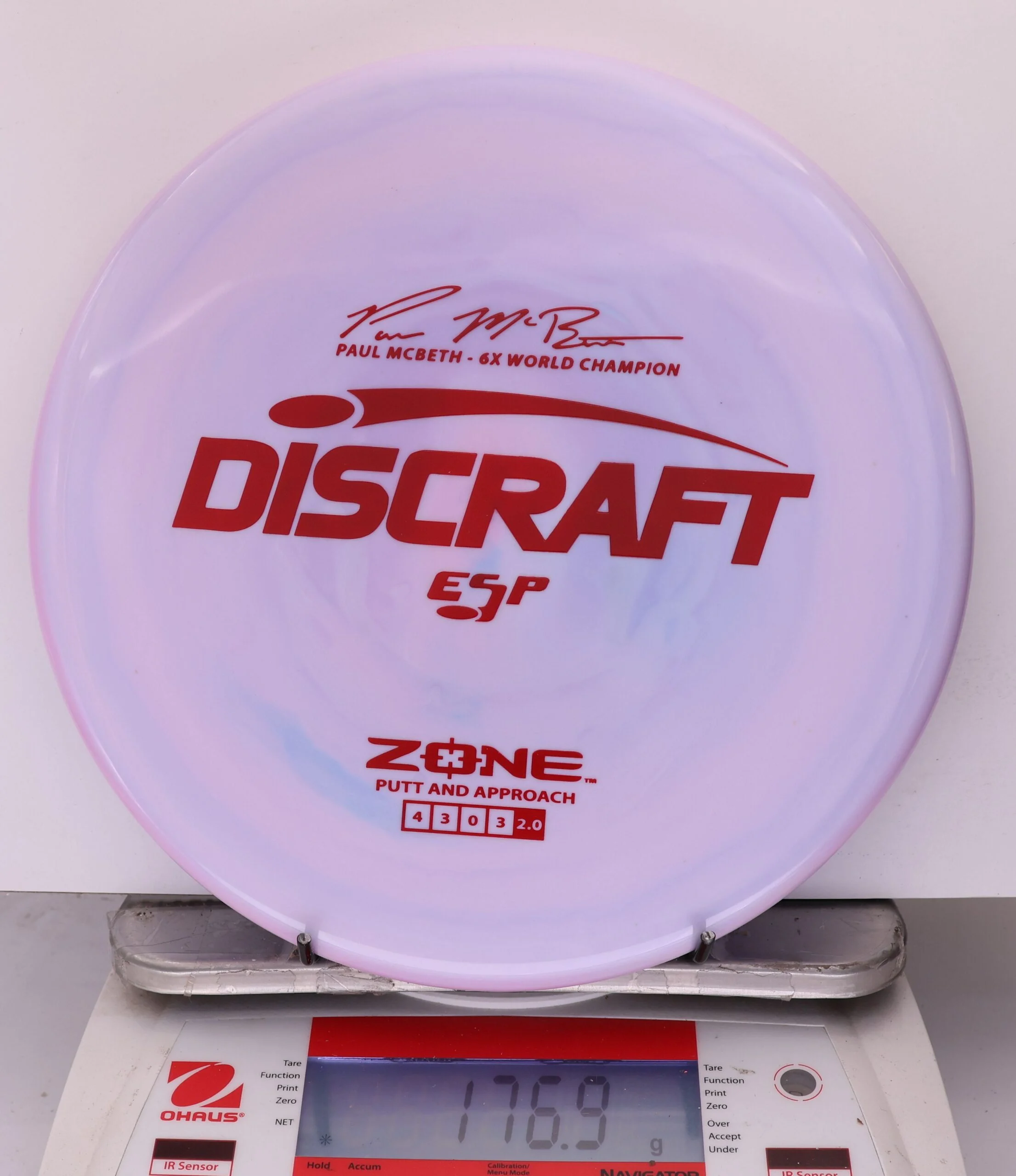 886506 ESP Zone, Paul McBeth 6X - #320 LtPurple, 177