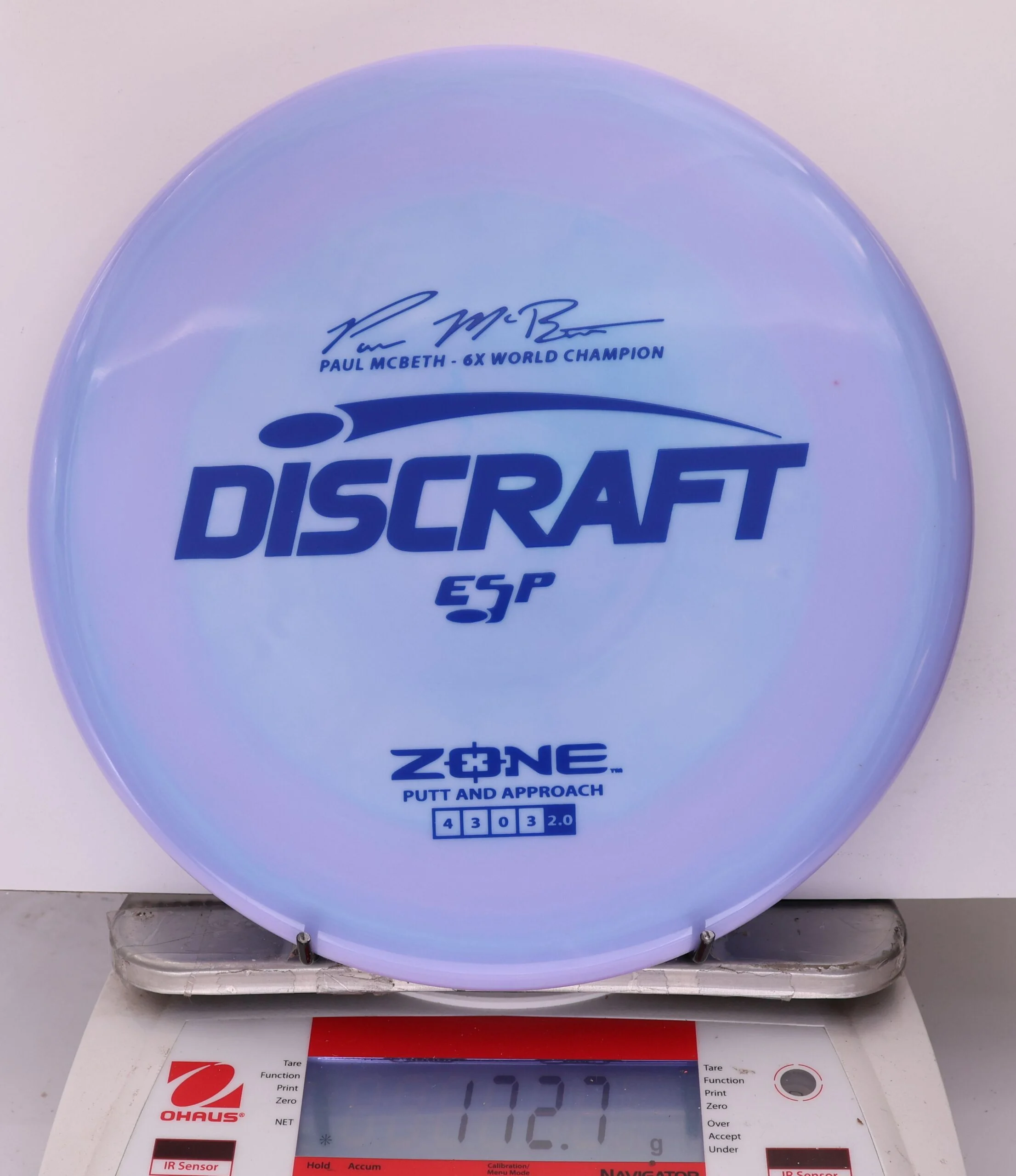886509 ESP Zone, Paul McBeth 6X - #323 LtBlurple, 173