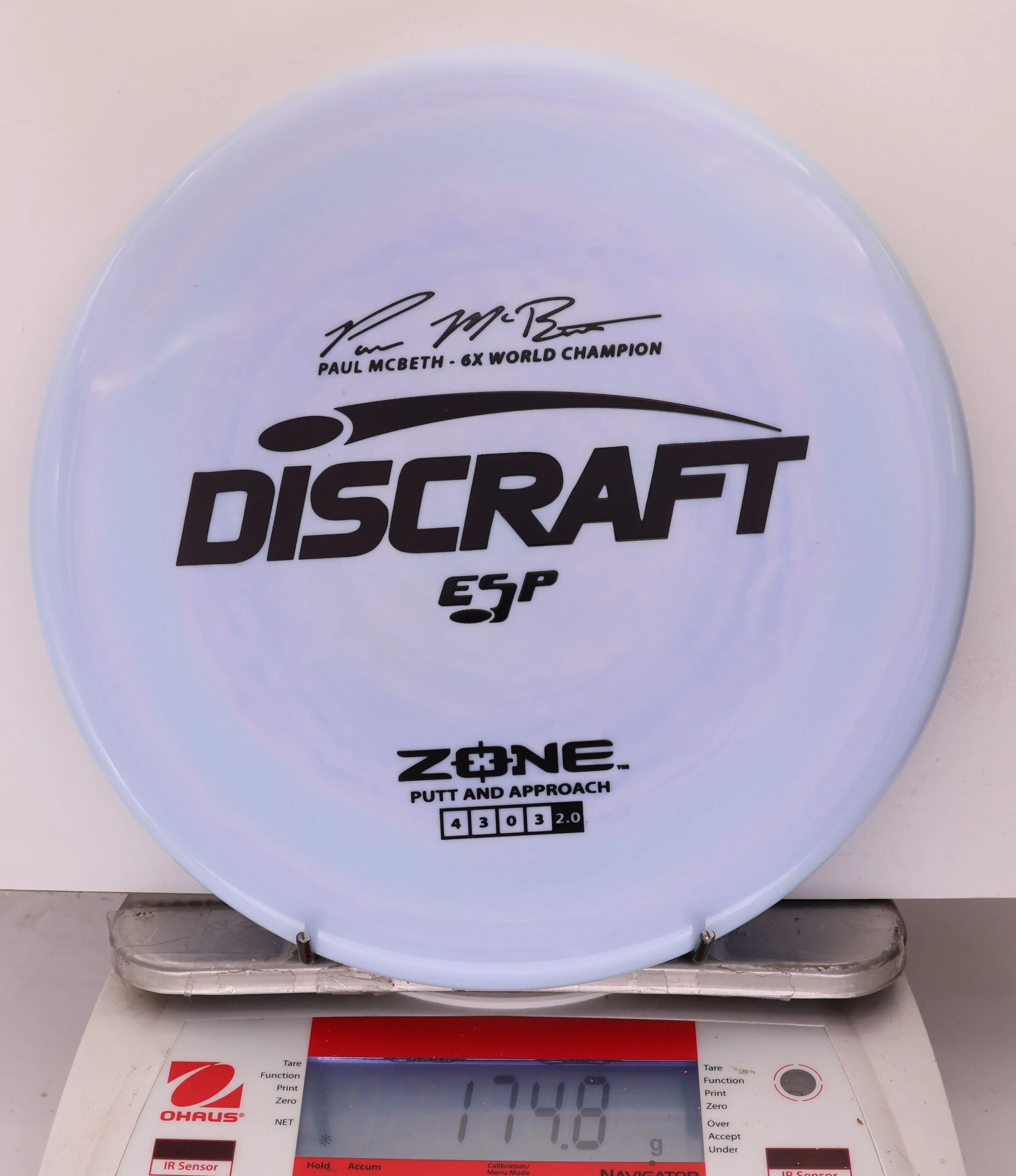 886527 ESP Zone, Paul McBeth 6X - #326 LtBlurple, 175
