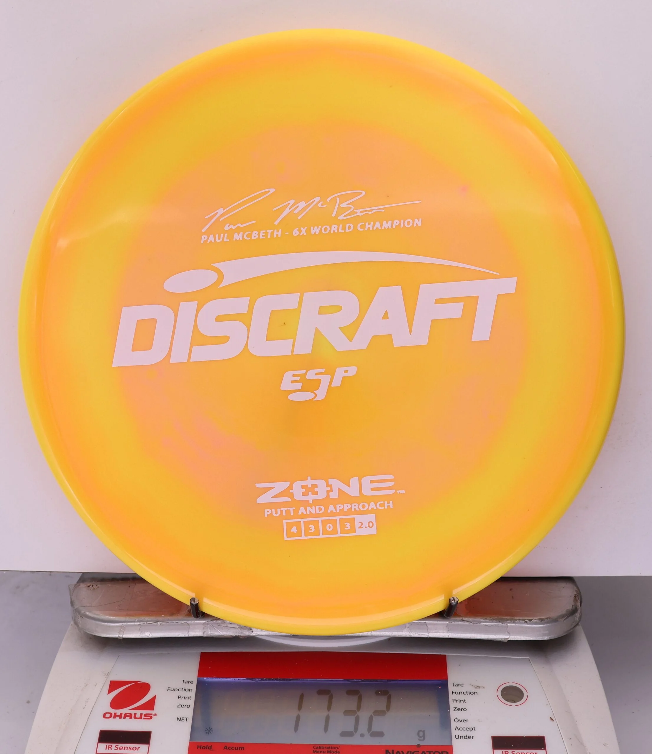 886528 ESP Zone, Paul McBeth 6X - #327 OrangeYellow, 173